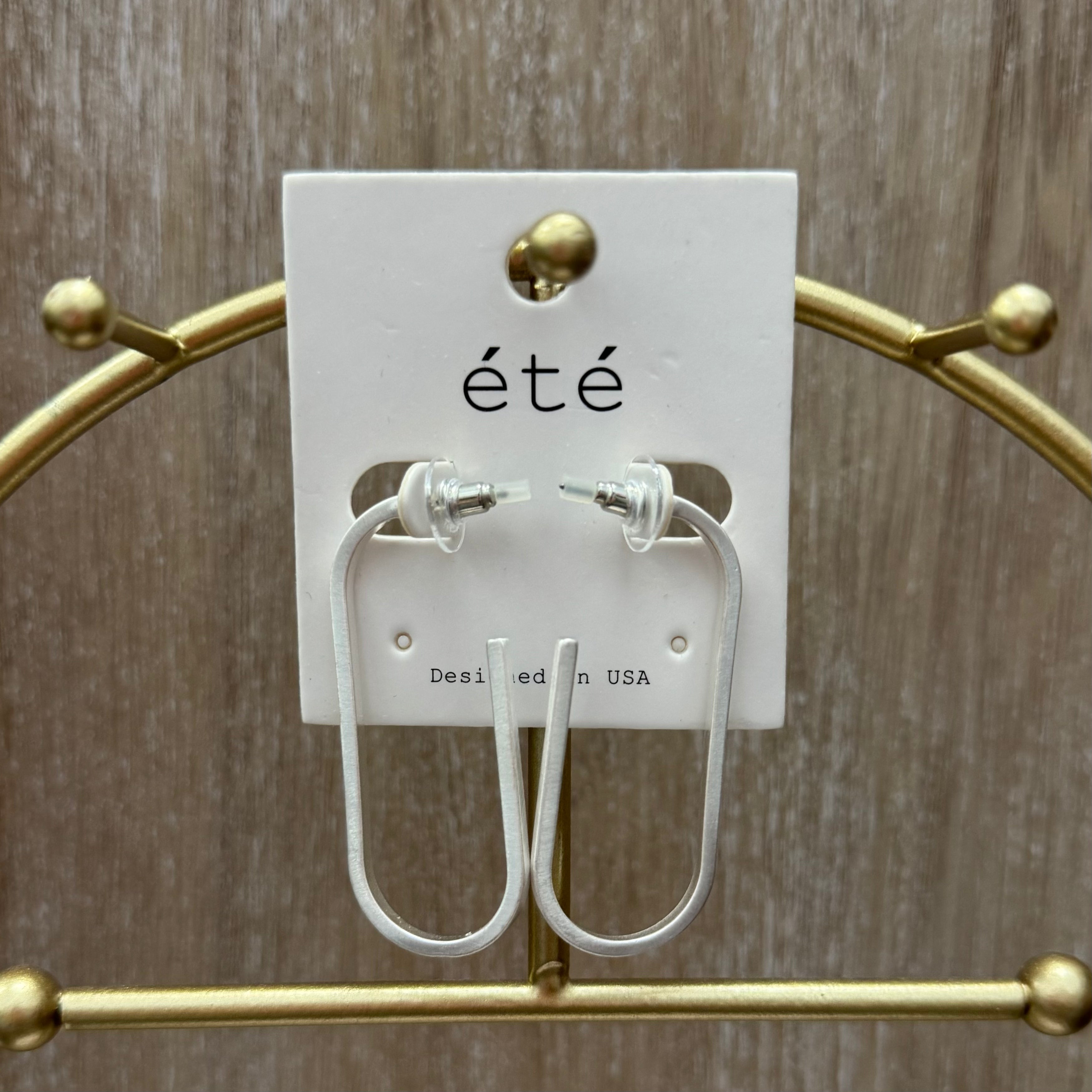 Silver Loop Hoops - Posh West Boutique