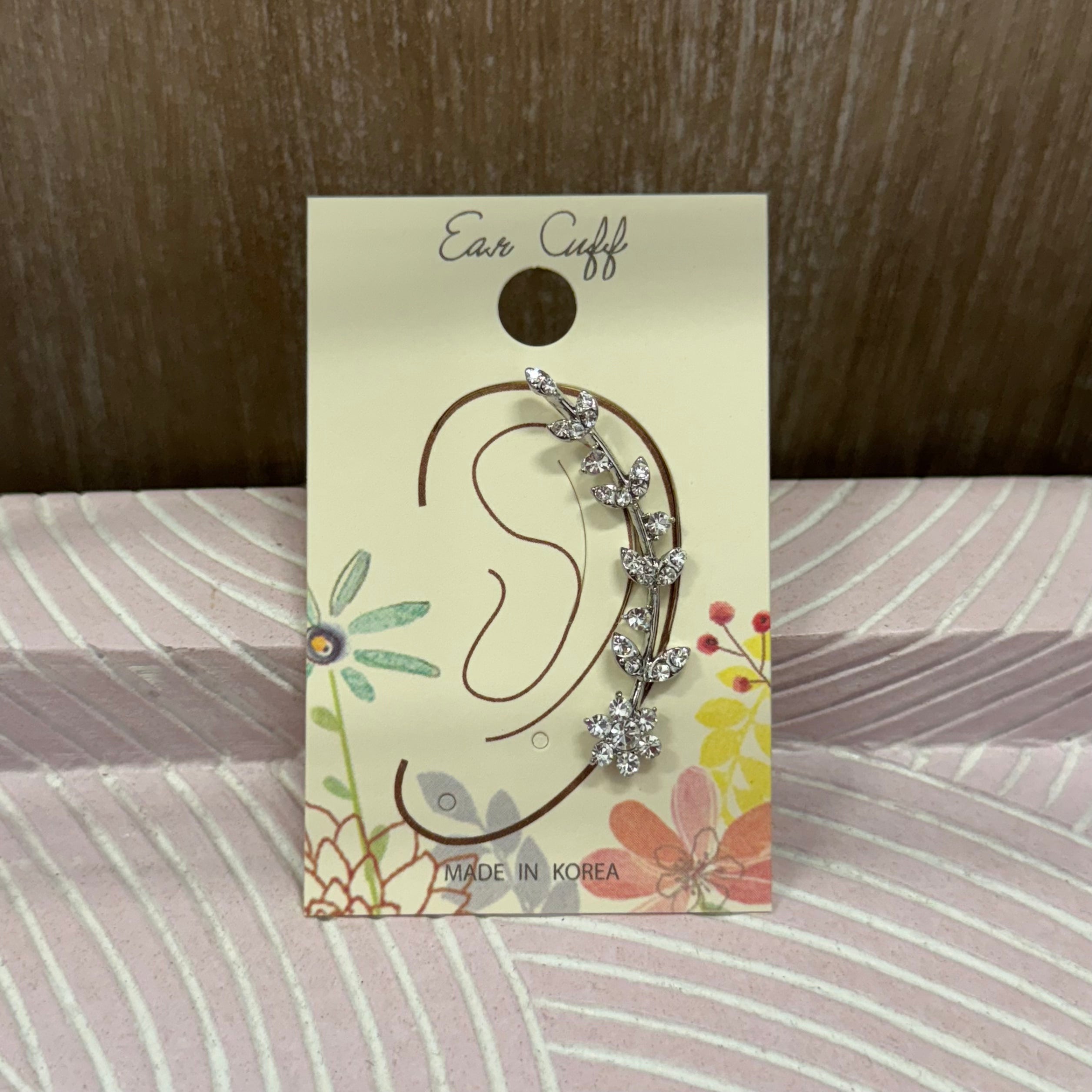 Silver Vine Ear Cuff - Posh West Boutique