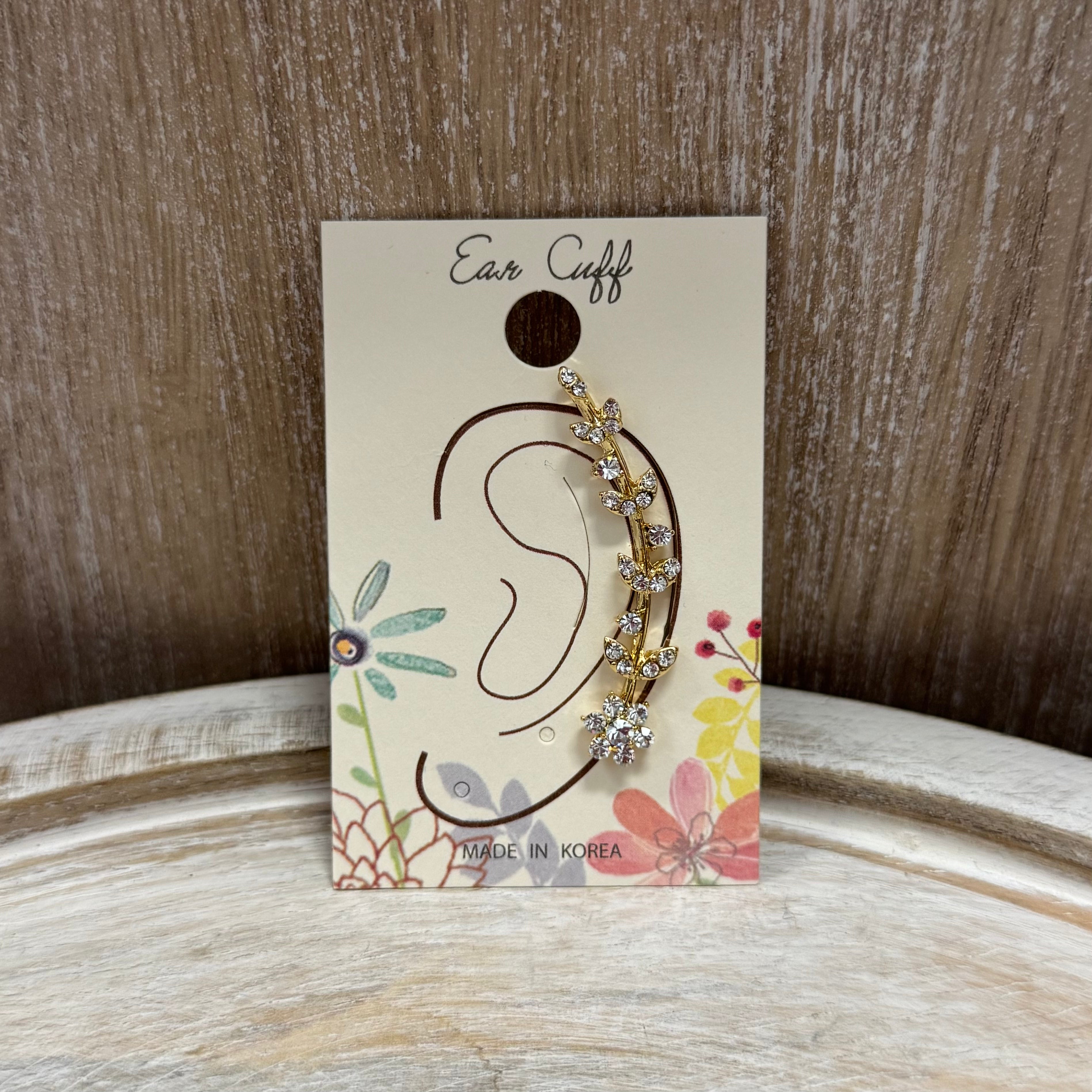 Gold Vine Ear Cuff - Posh West Boutique