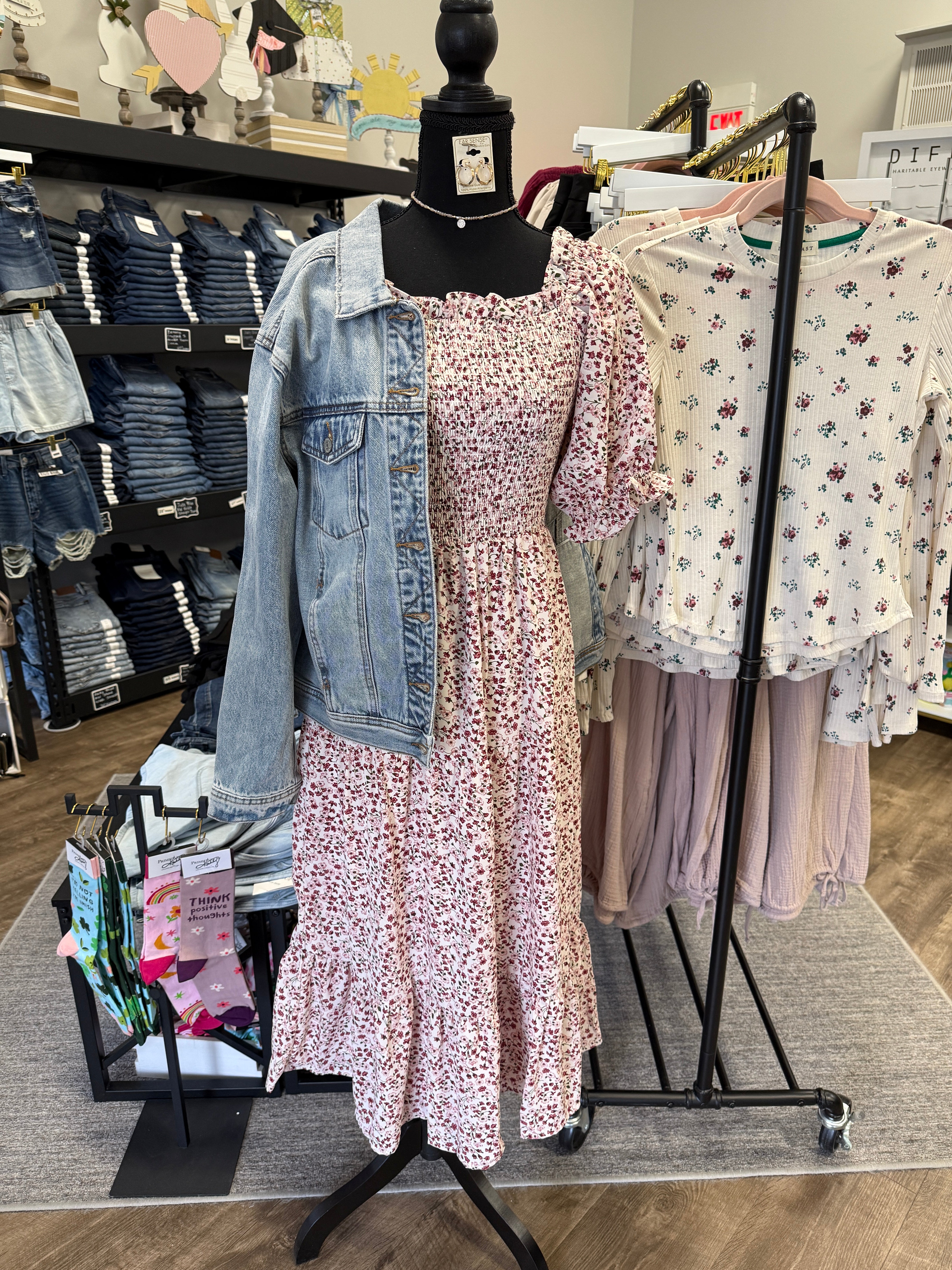 The Sherelle in Heirloom Rosette - Posh West Boutique