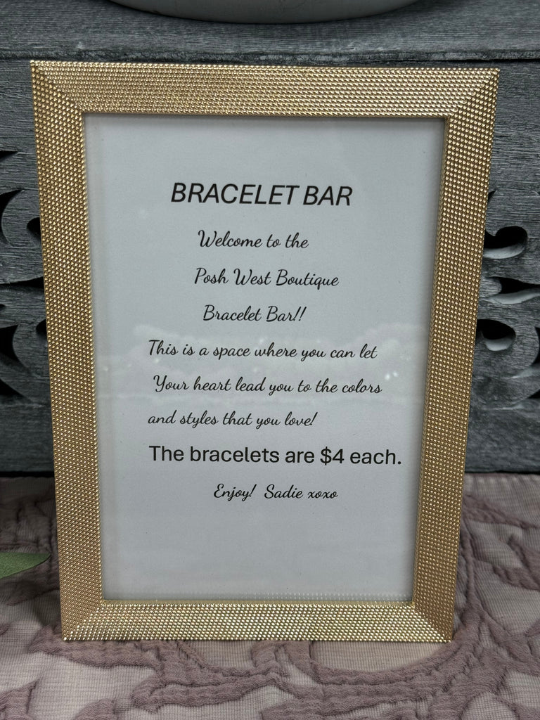 Bracelet Bar - Posh West Boutique