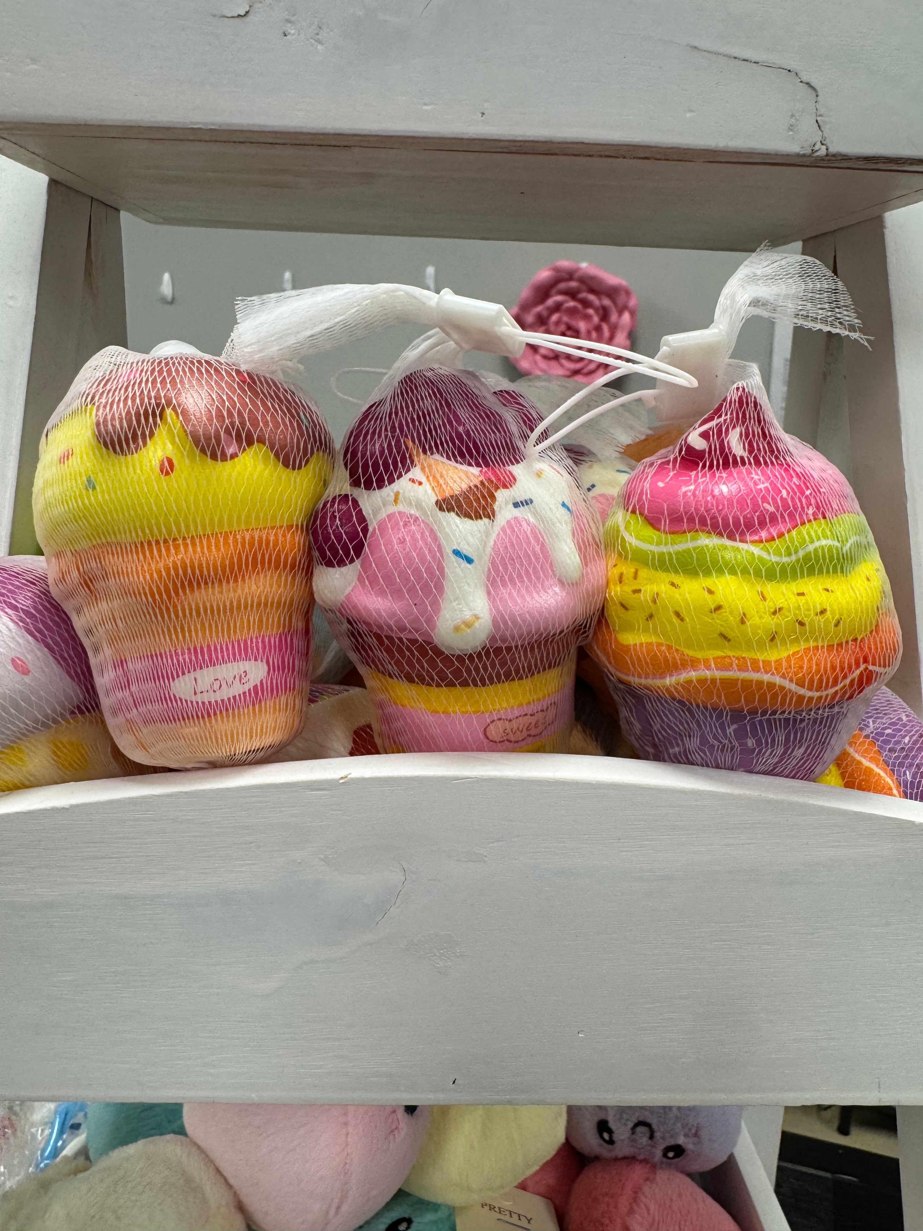 Ice Cream & Cupcake Squishy Toy