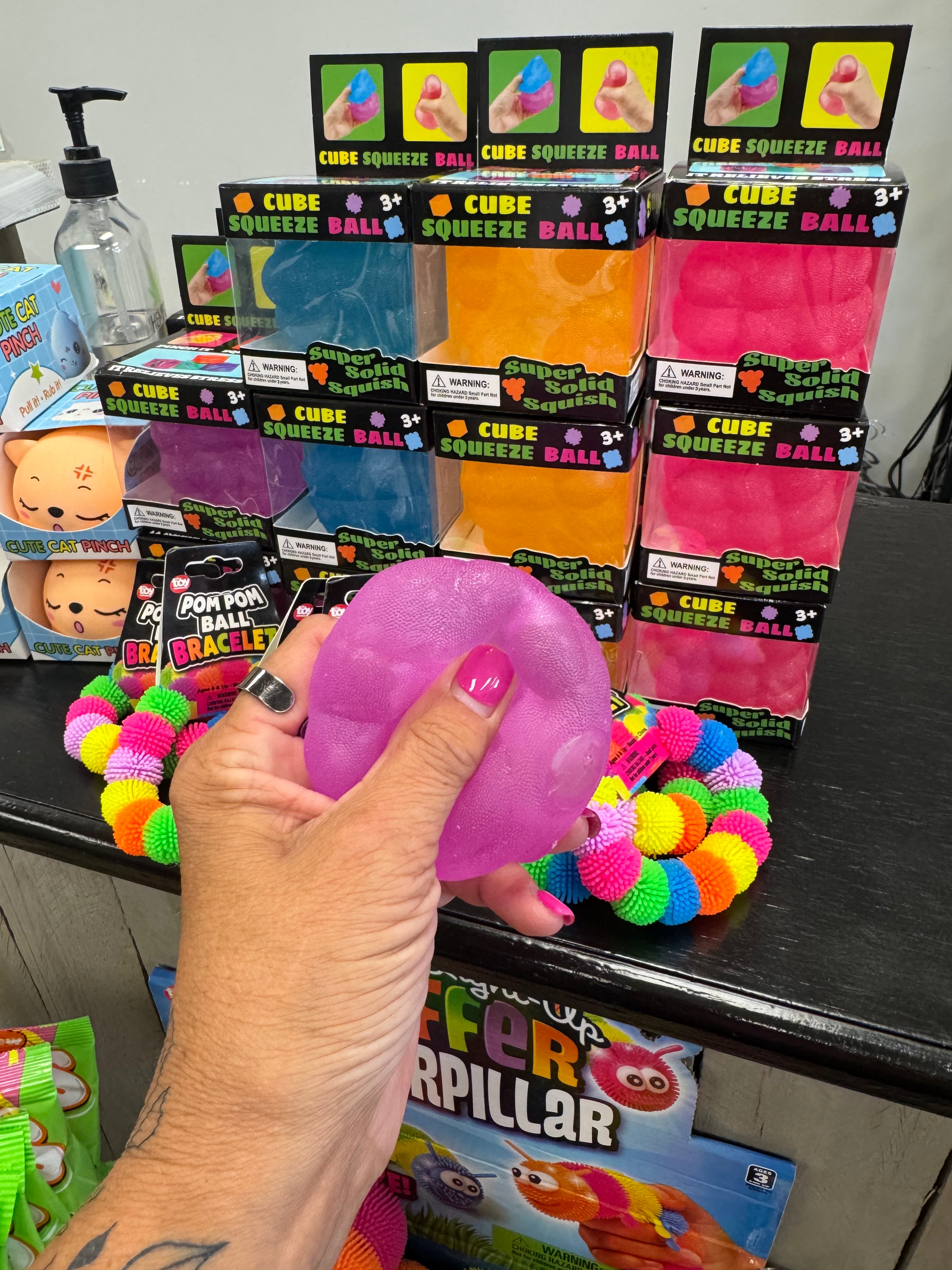 Bubble Cube Squishy – Sensory Stress Relief