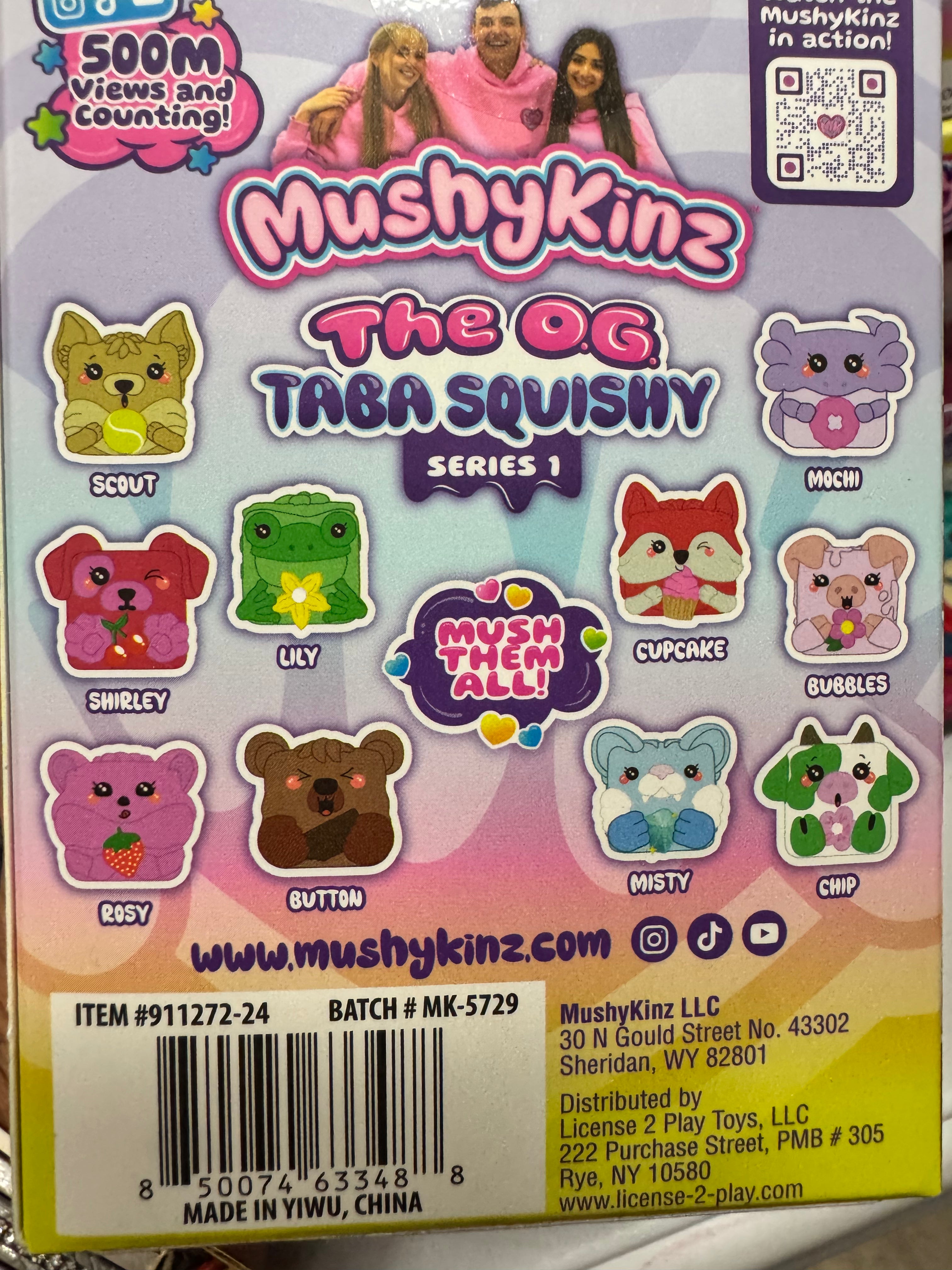 MushyKinz OG Premium Taba Squishy Toy