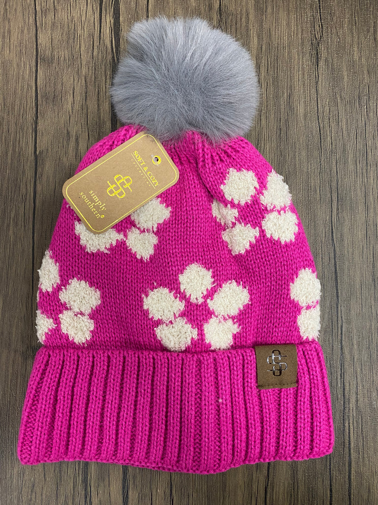 Simply Southern Puff Beanie Hat - Posh West Boutique