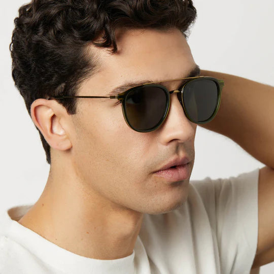 Camden Dark Olive Sunglasses - Posh West Boutique