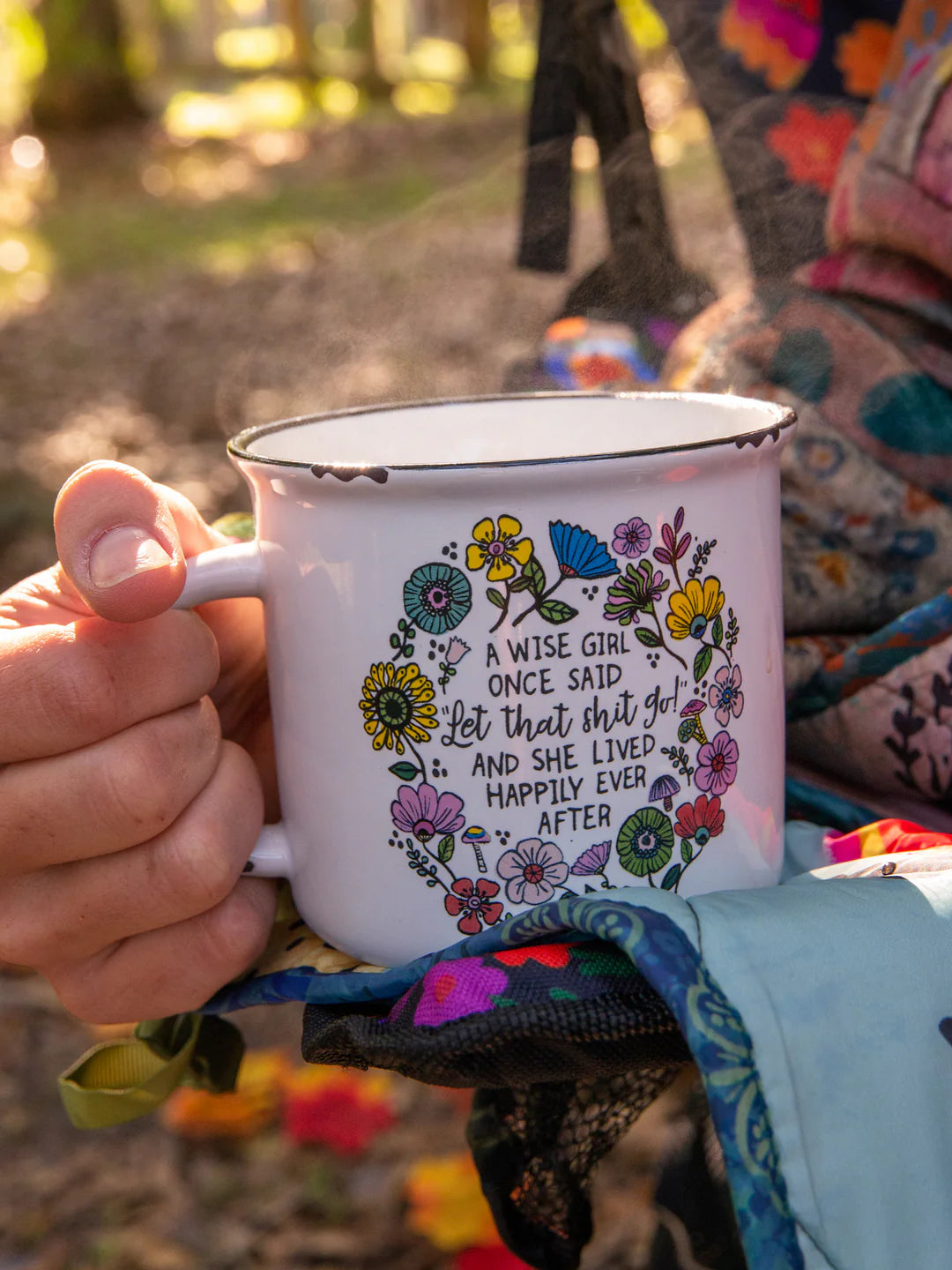 Camp Coffee Mug - Wise Girl - Posh West Boutique