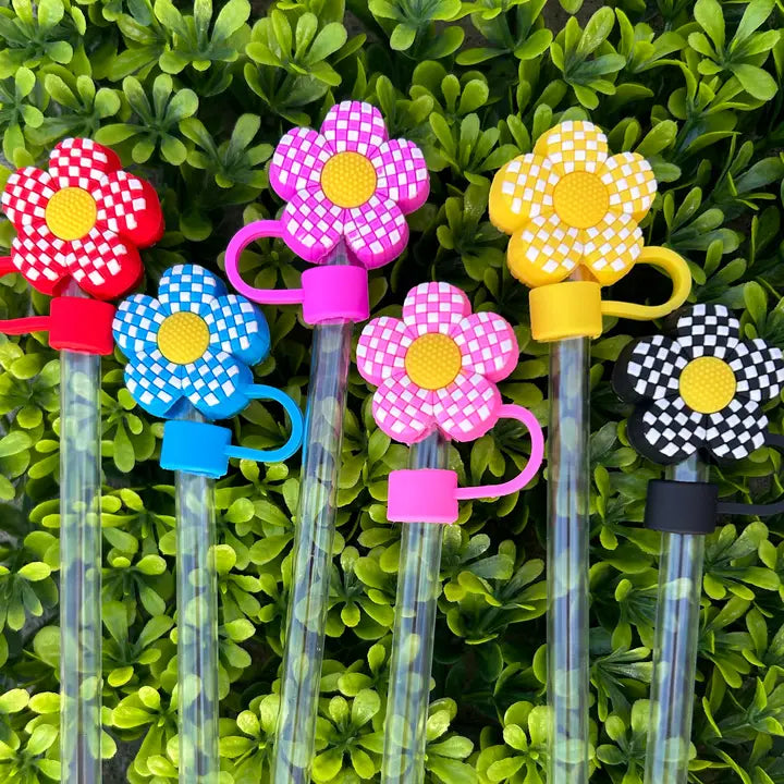 Tumbler Straw Topper - Various Designs