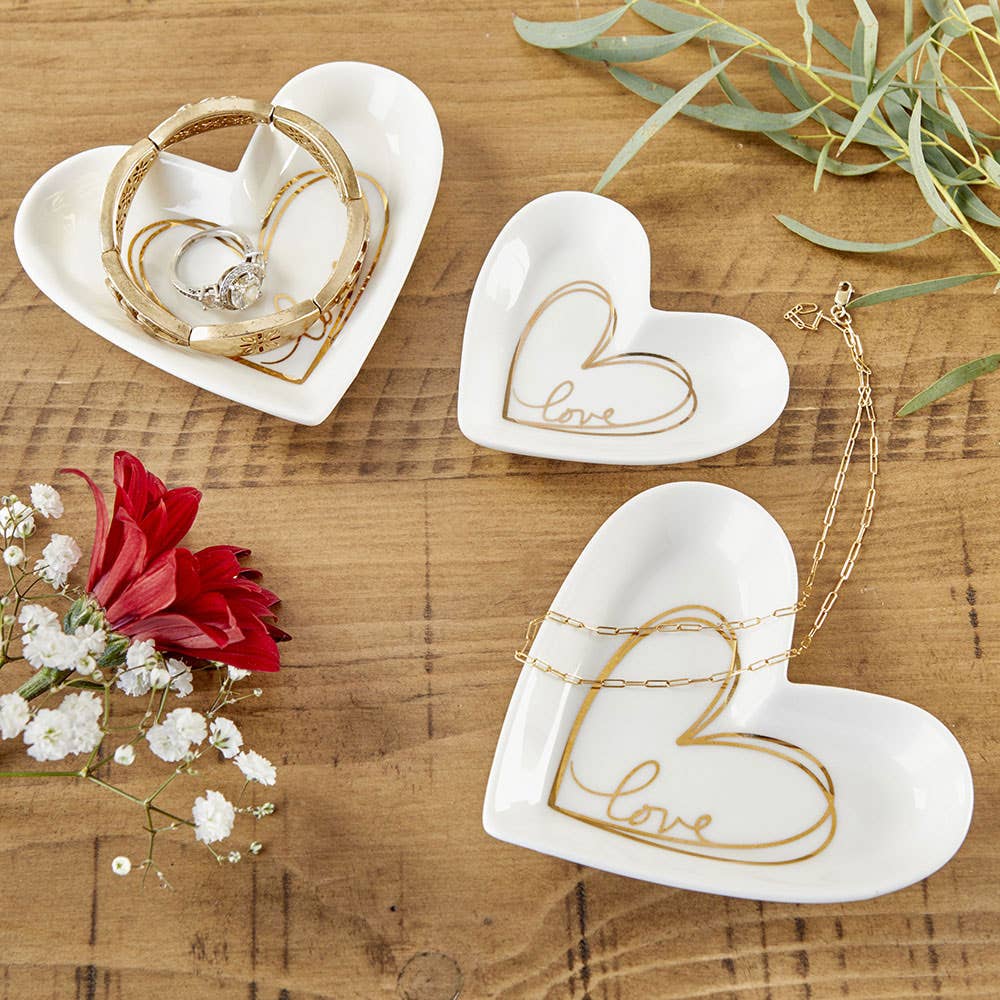 Heart Shaped Trinket Dish