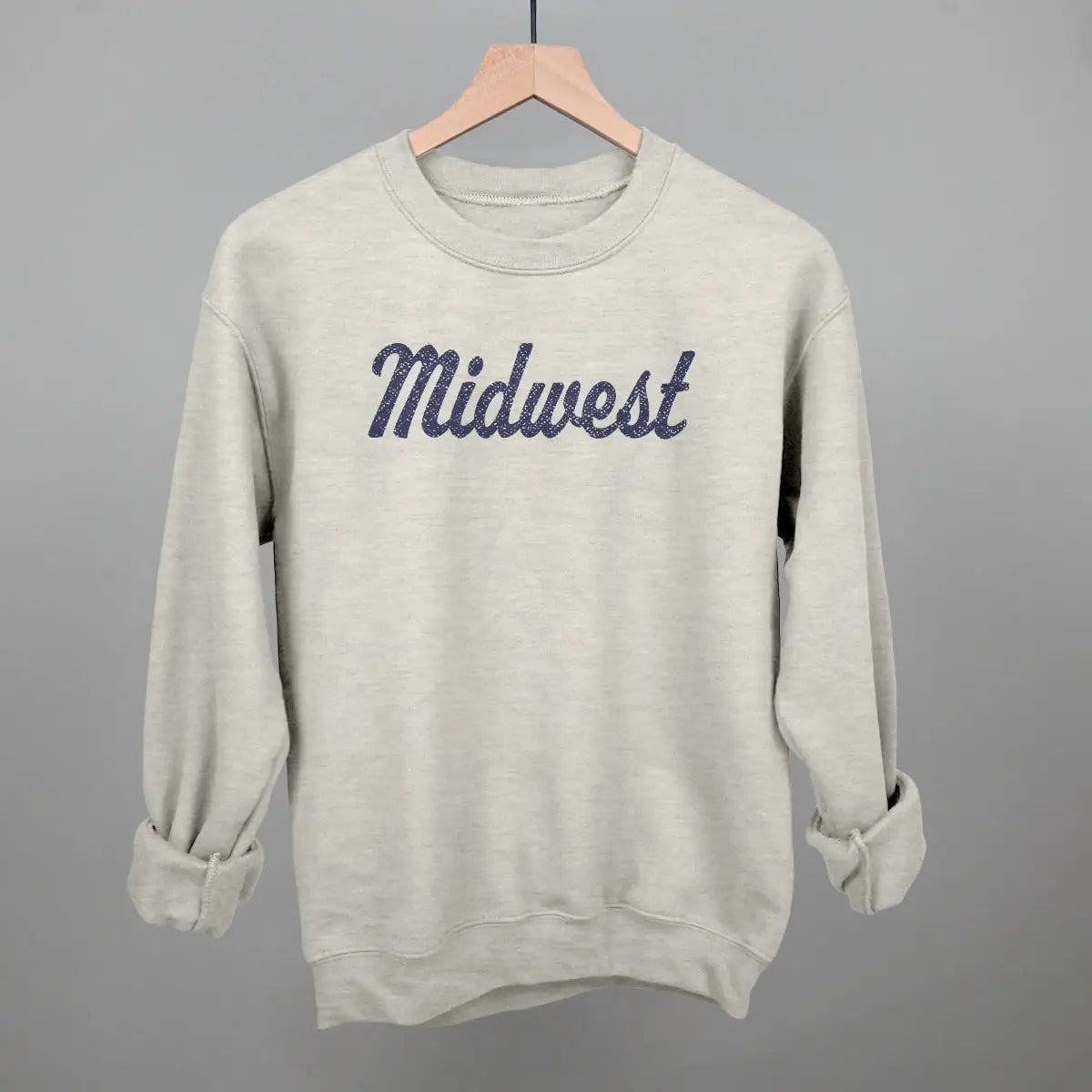 Midwest Script Sweatshirt - Posh West Boutique