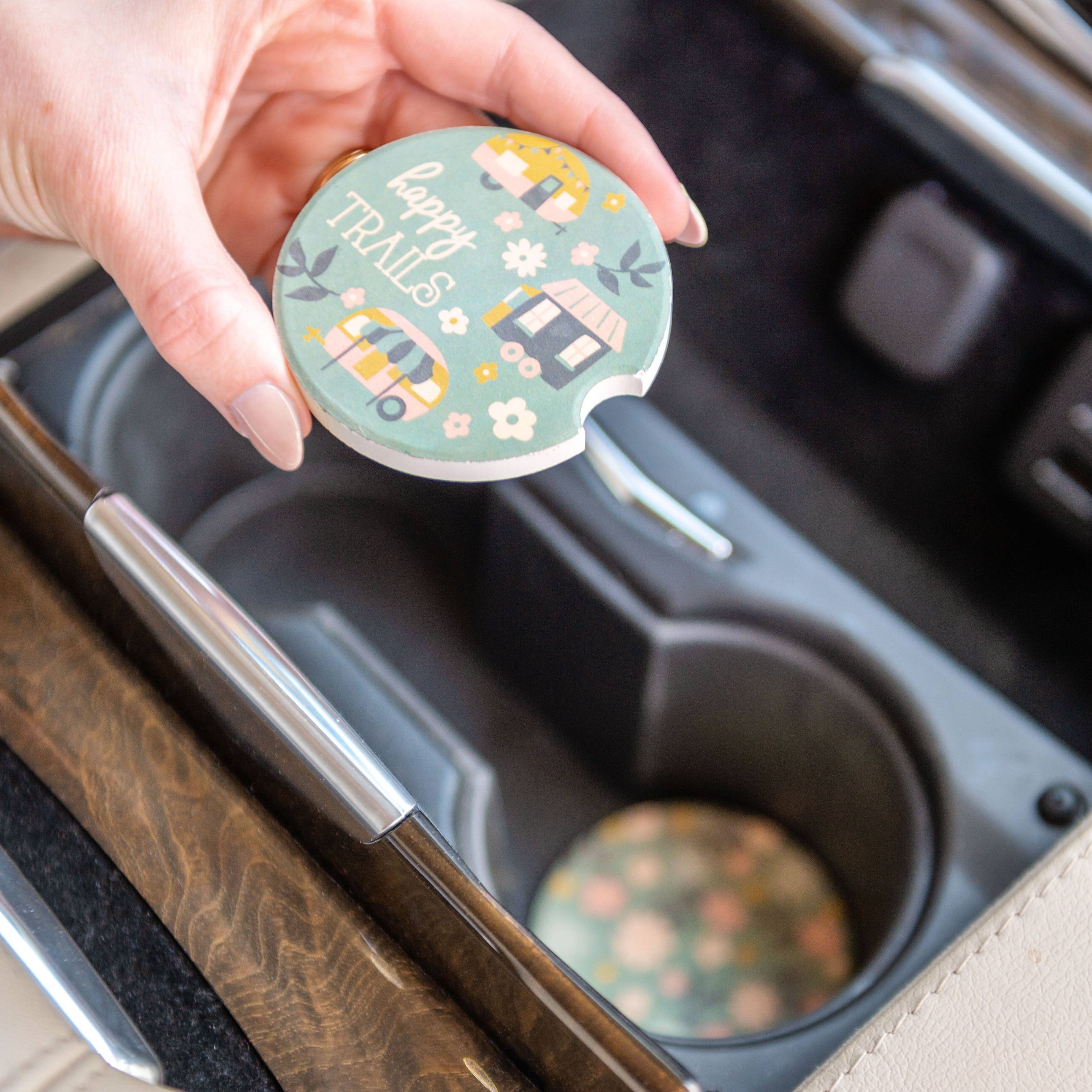 Car Coasters: Hello Sunshine - Posh West Boutique