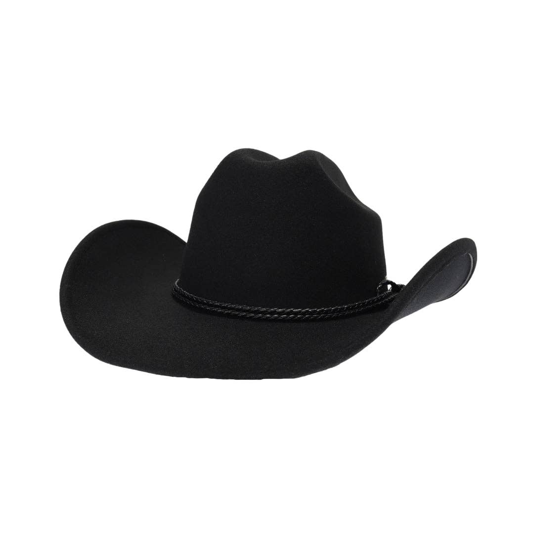 Mojave C.C Black Cowboy Hat - Posh West Boutique