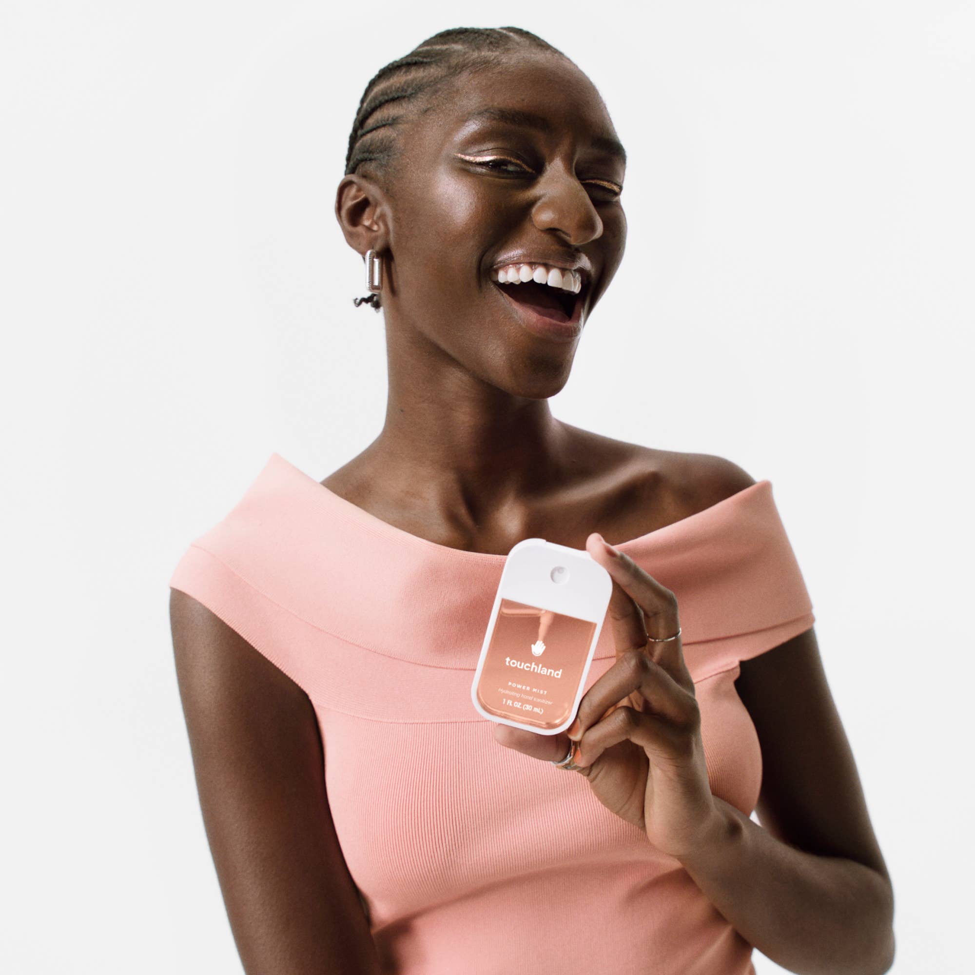 Velvet Peach Power Mist Hydrating Hand Sanitizer - Posh West Boutique