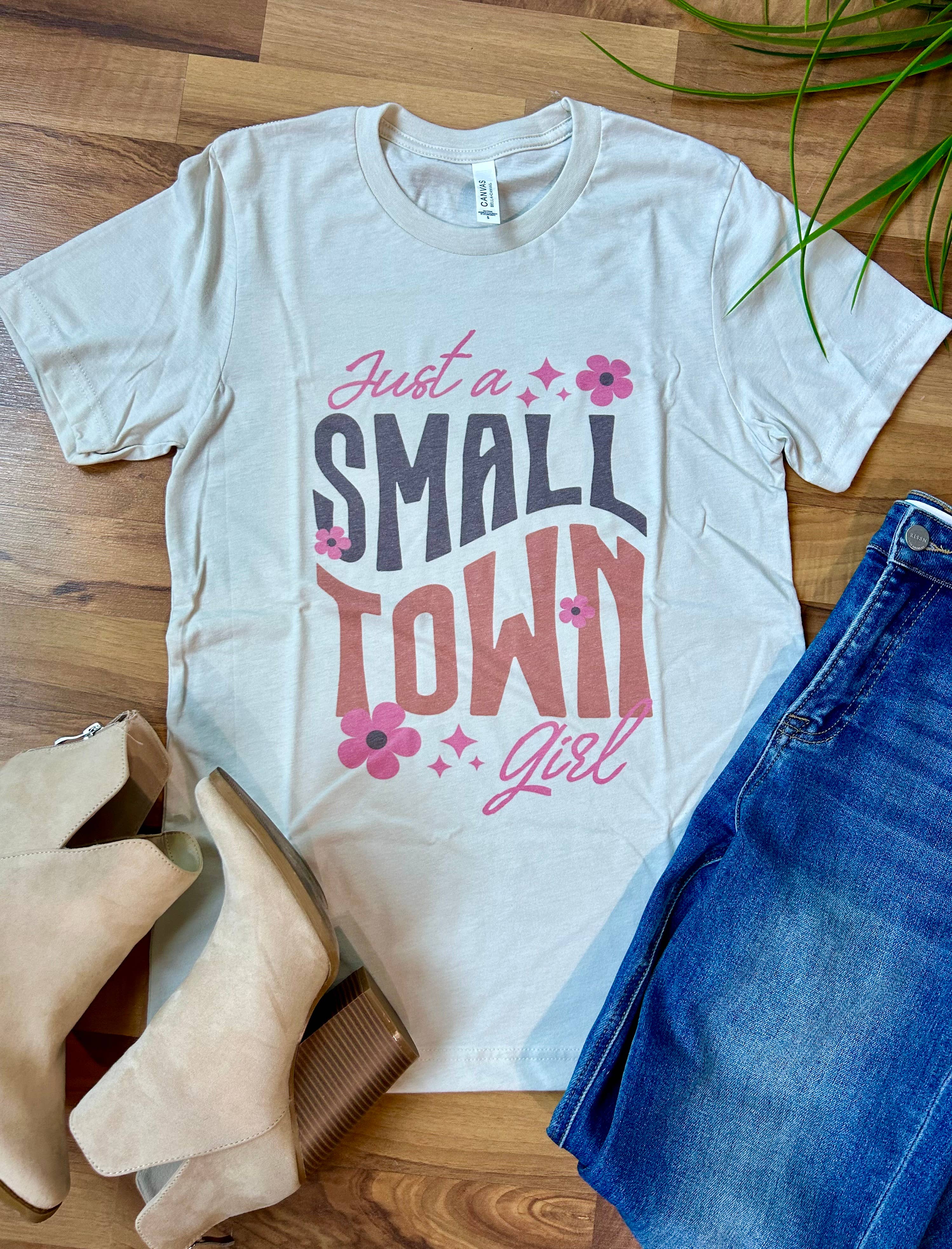Small Town Girl Tee - Posh West Boutique