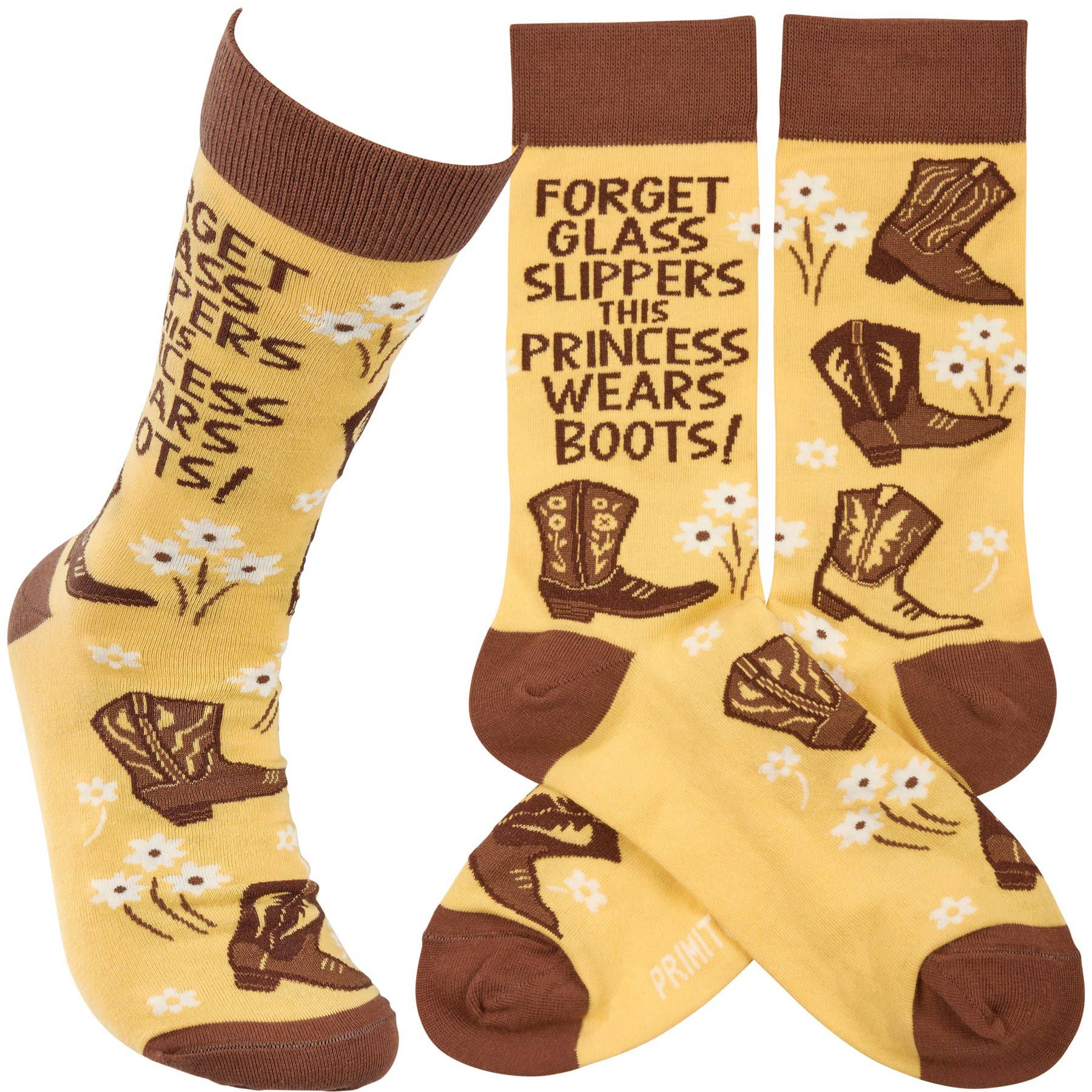 This Princess Wears Boots Socks - Posh West Boutique