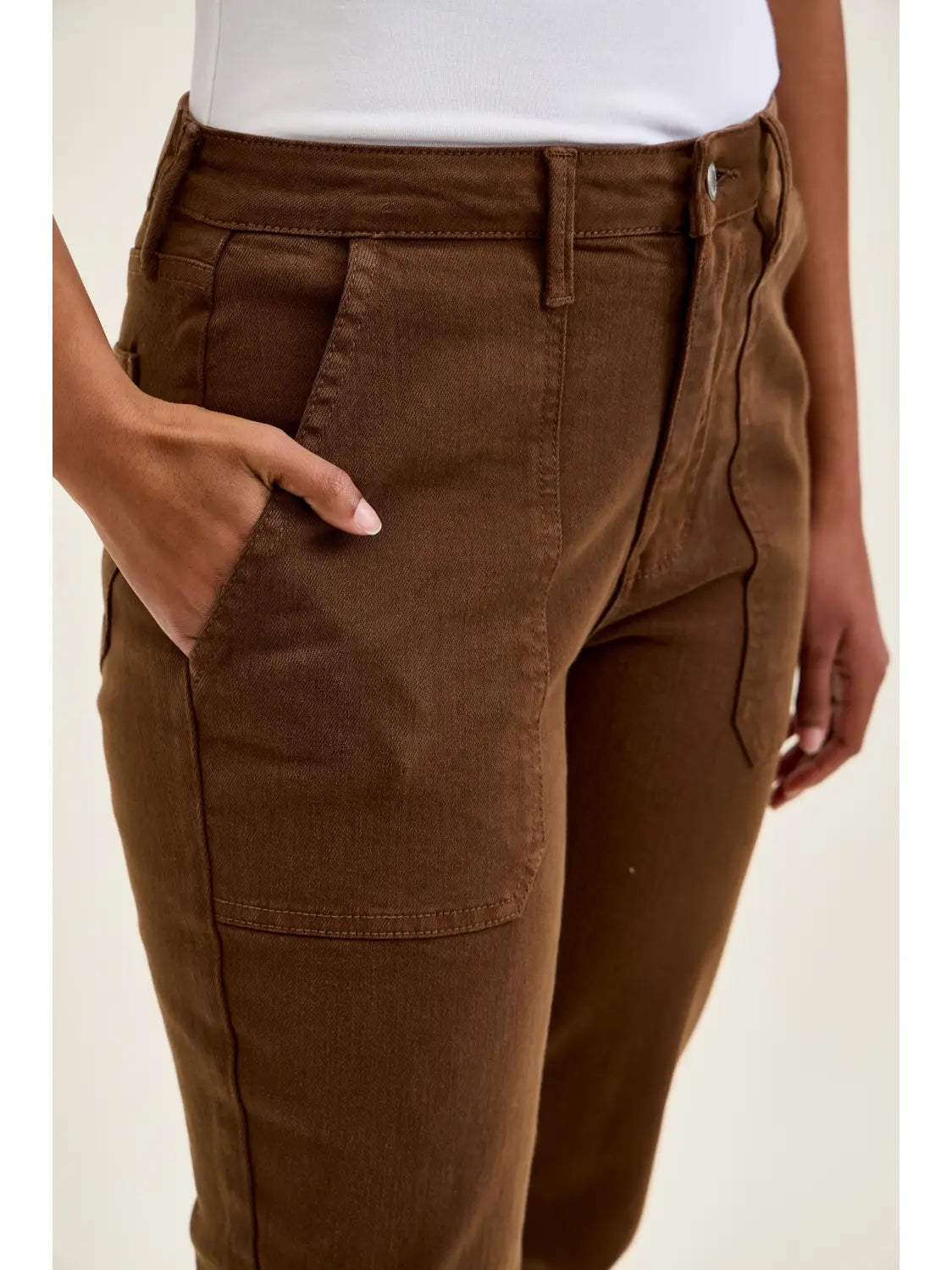 Espresso Judy Blue HW Aurora Weekender Jeans