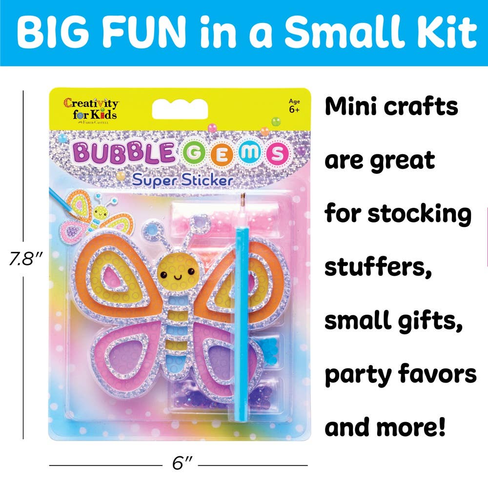 Bubble Gems Super Sticker Diamond Painting Kits - Posh West Boutique