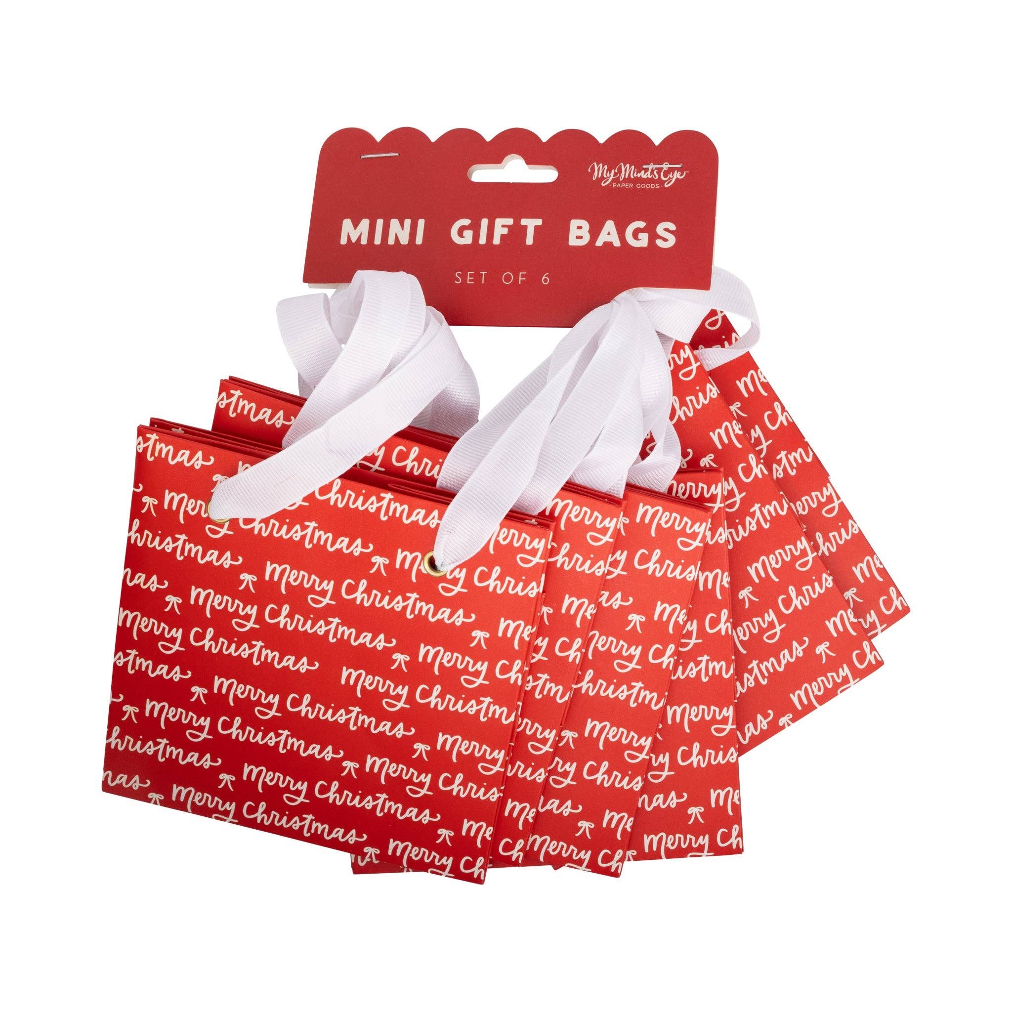 Merry Christmas Gift Bag Set - Posh West Boutique