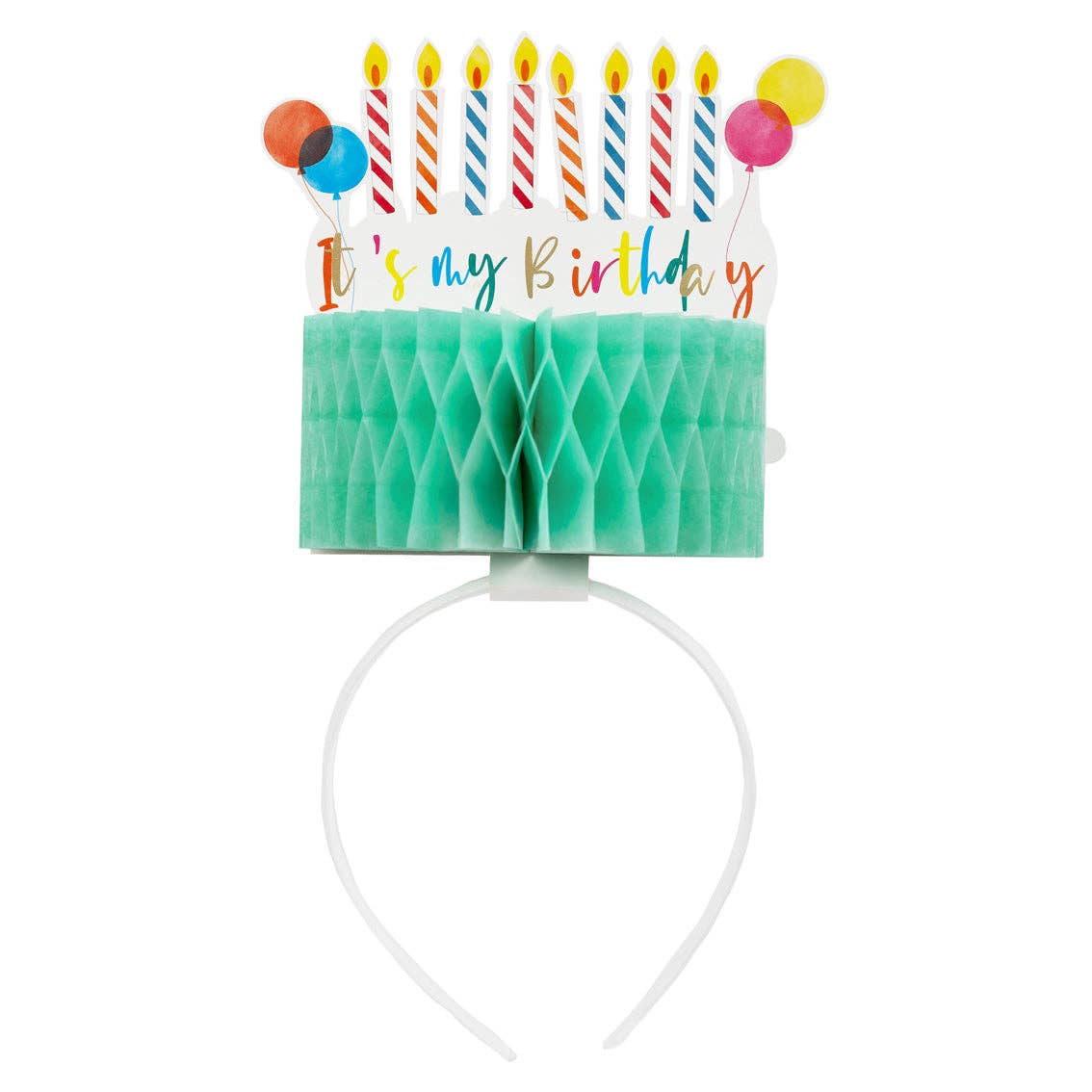 It's My Birthday' Cake Headband Crown | Birthday Party | - Posh West Boutique
