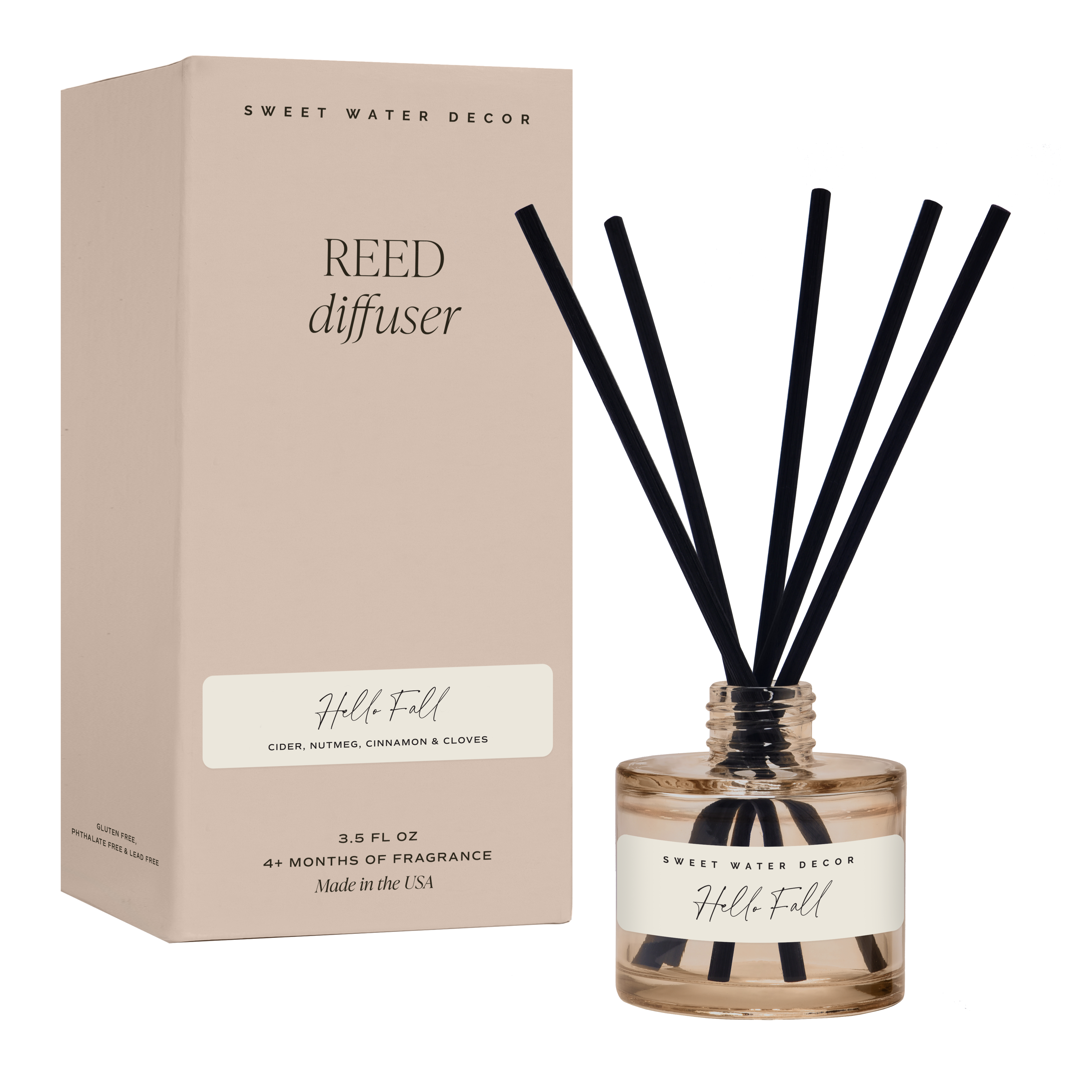 Hello Fall Reed Diffuser - Posh West Boutique