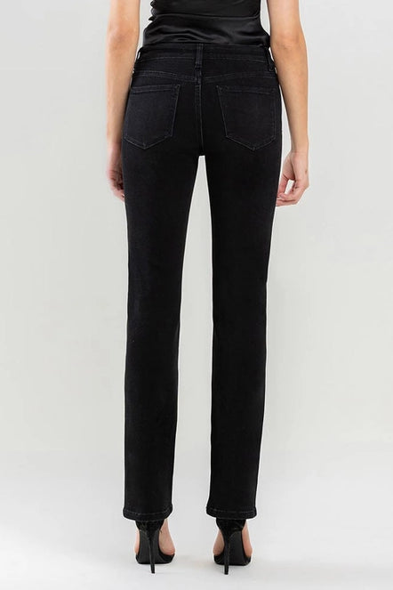 Vervet Black Mid Rise Bootcut Jeans - Posh West Boutique