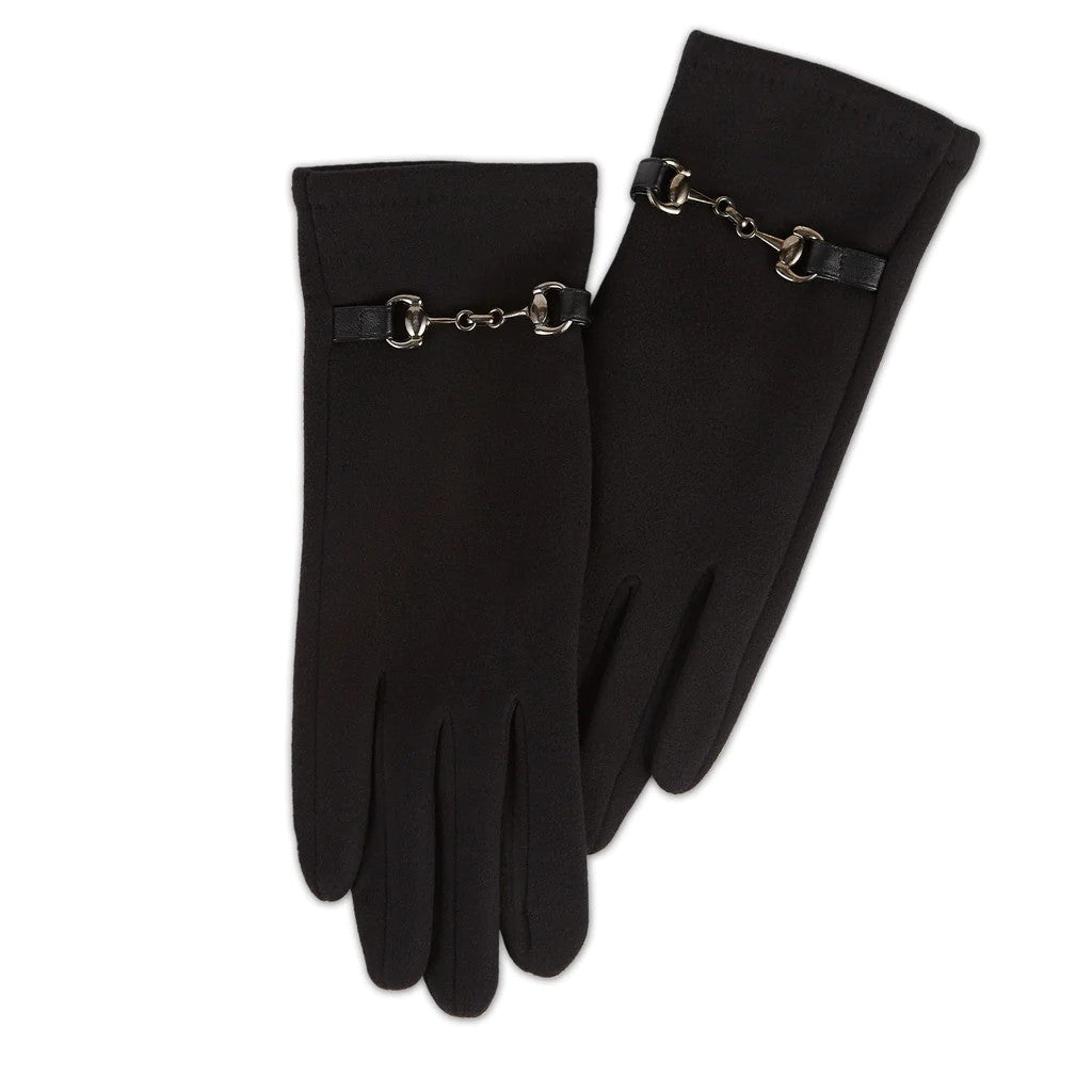 Black Kinsley Gloves - Posh West Boutique