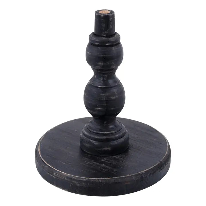 Black Wood Base for Toppers - Posh West Boutique