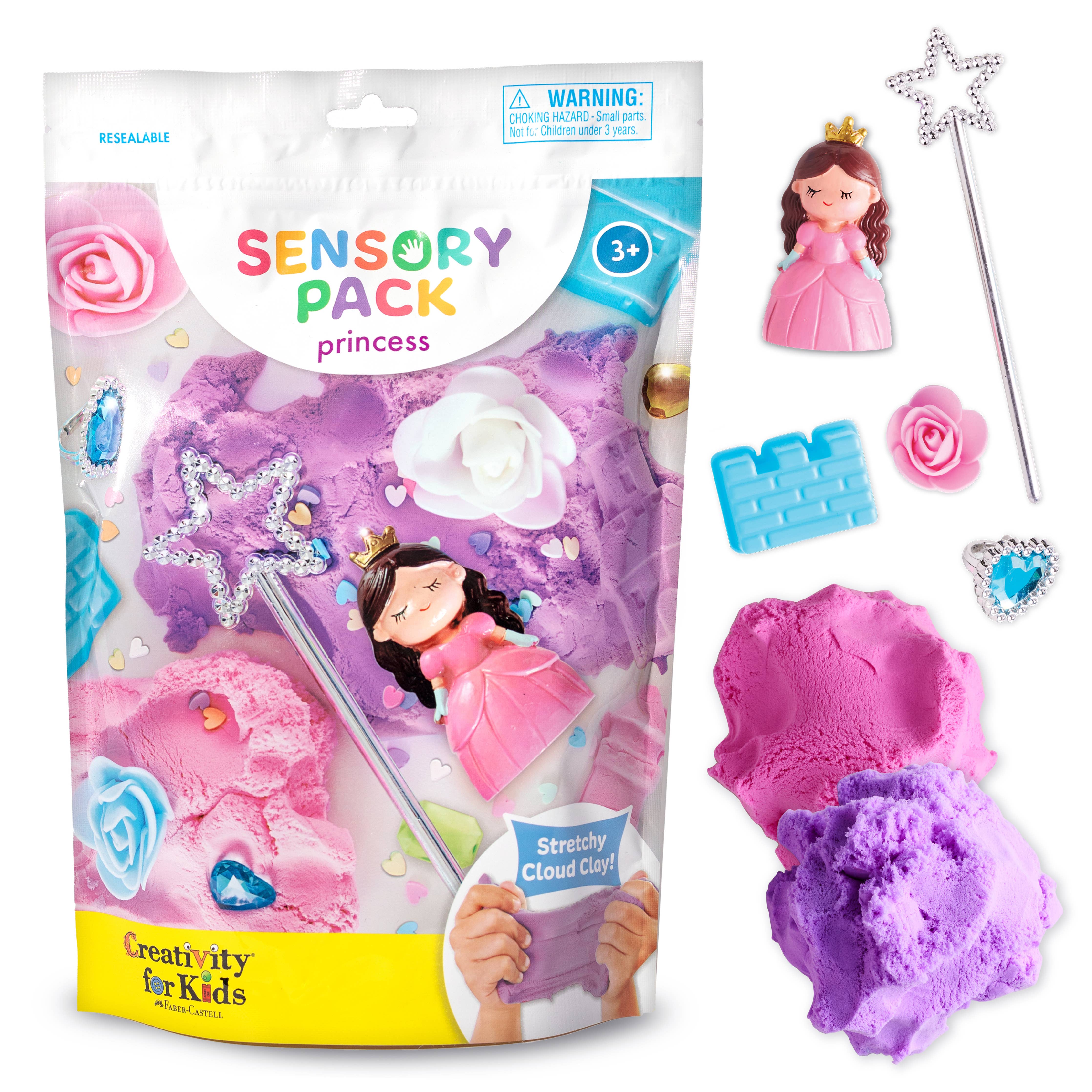 Princess Sensory Pack- On the Go Play Set for Kids - Posh West Boutique