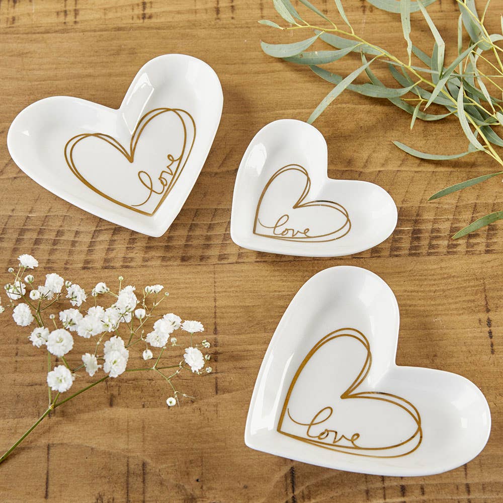 Heart Shaped Trinket Dish