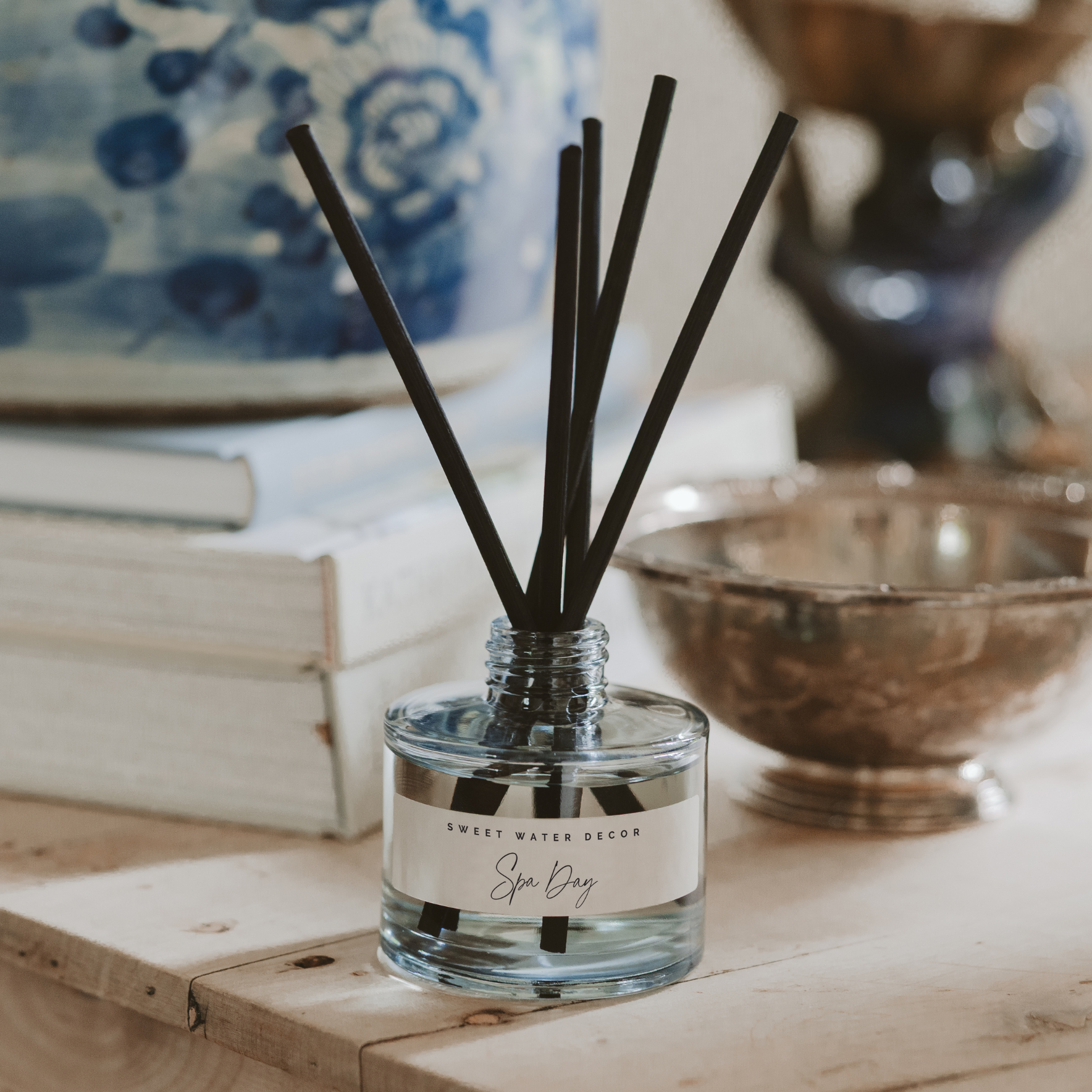 Spa Day Reed Diffuser- Blue Vessel