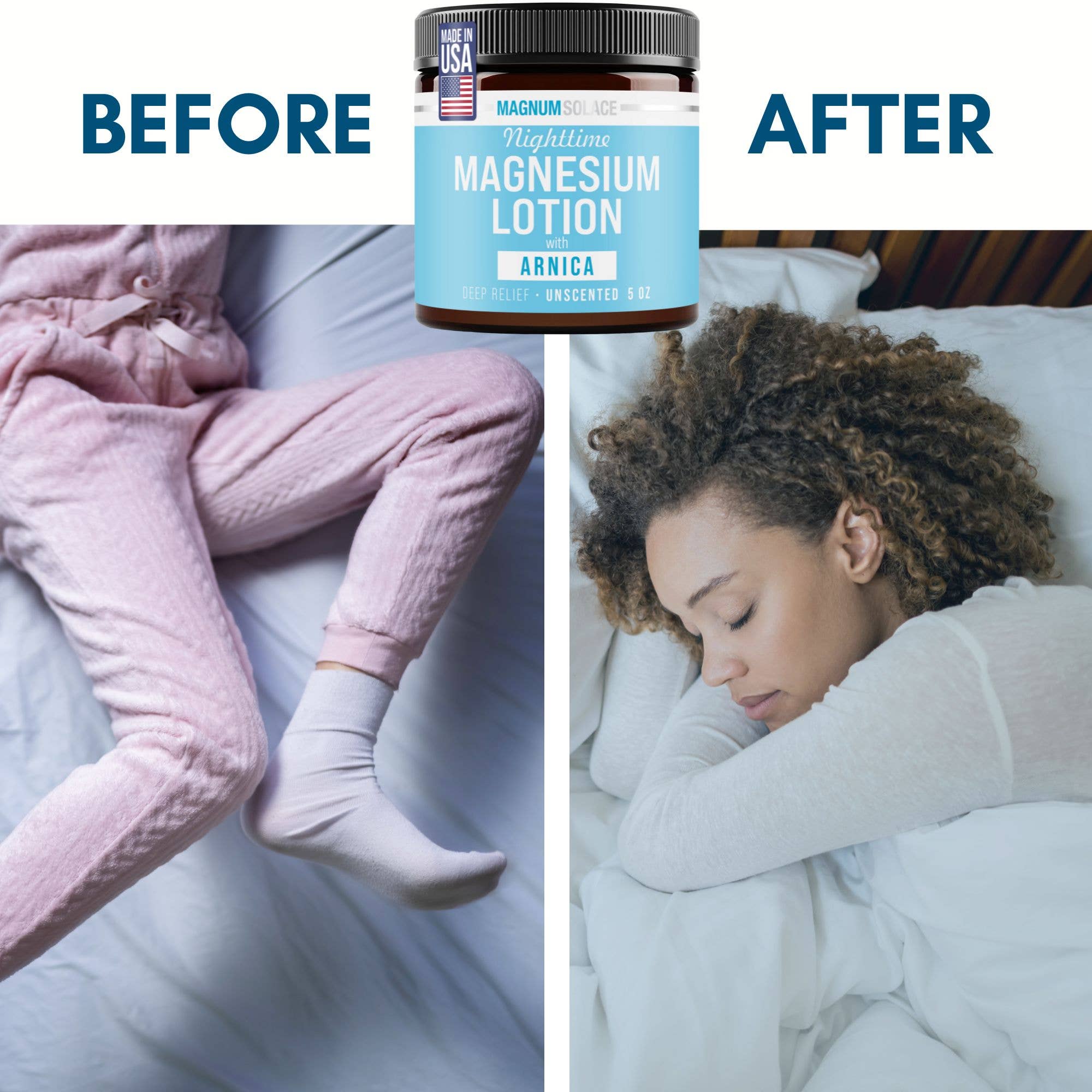 Nighttime Magnesium Lotion with Arnica - Posh West Boutique