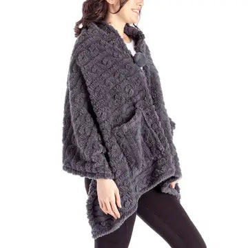 Cozy Blanket Wrap By Hello Mello, 2 Colors - Posh West Boutique