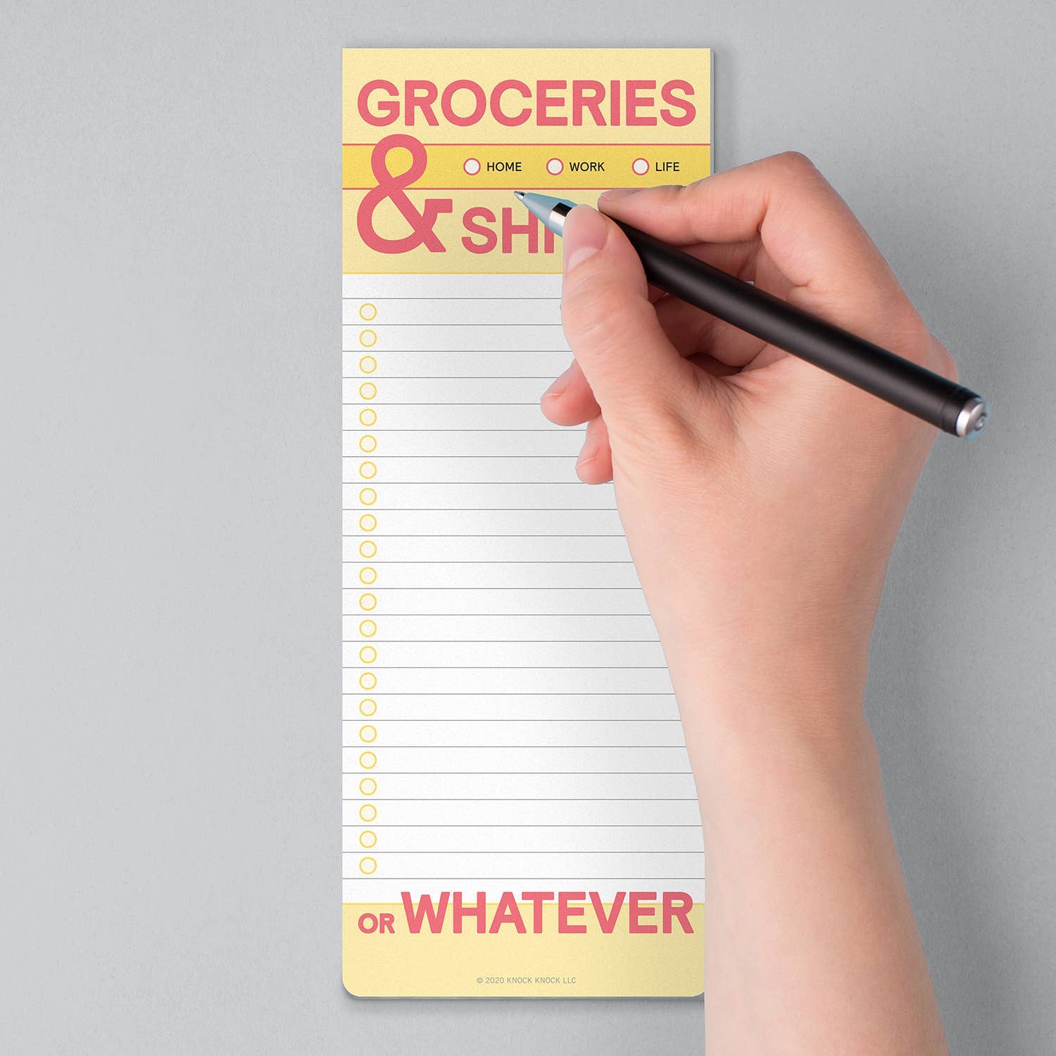 Groceries and Sh*t Make-a-List Pad