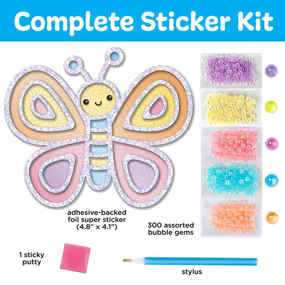 Bubble Gems Super Sticker Diamond Painting Kits - Posh West Boutique
