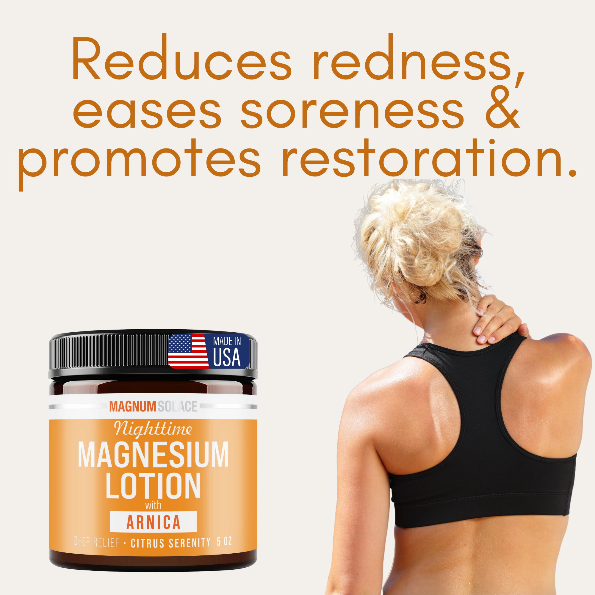 Nighttime Magnesium Lotion with Arnica - Posh West Boutique
