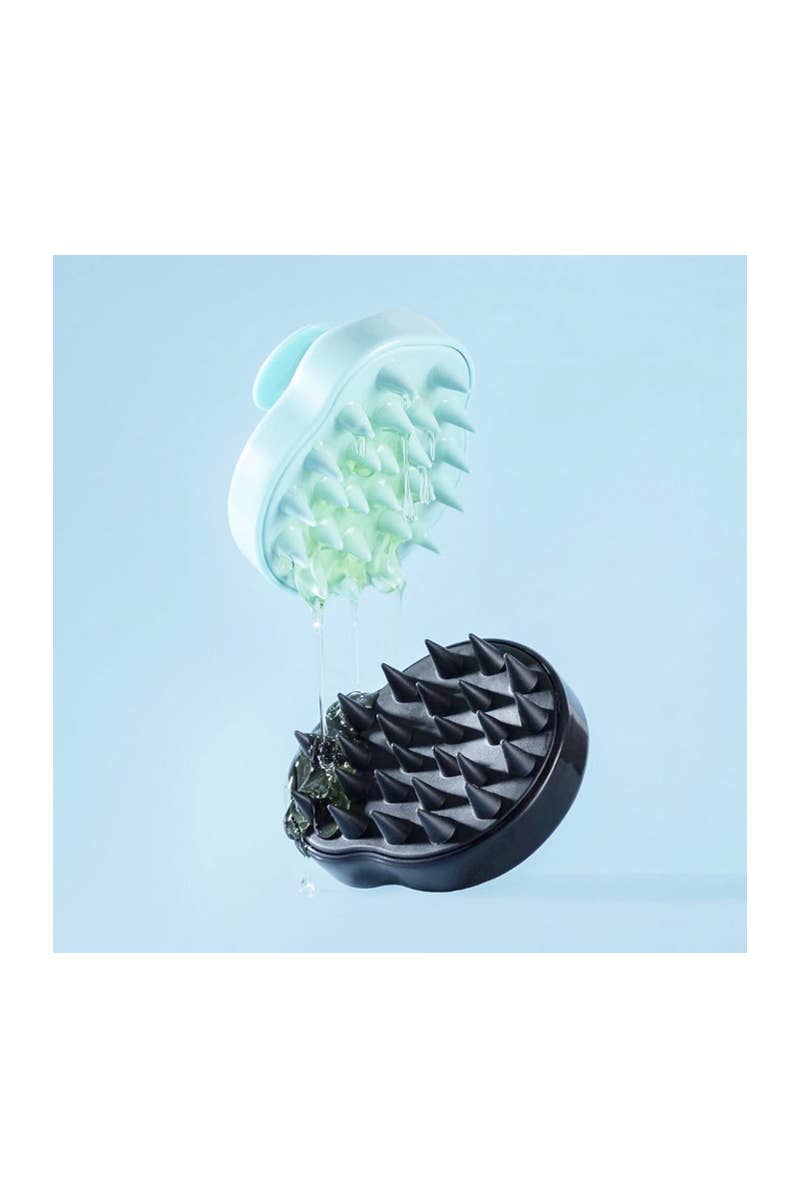 Mint Scalp Massaging Shampoo Brush - Posh West Boutique