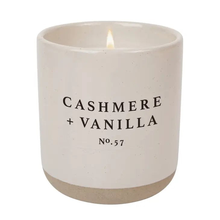 Cashmere and Vanilla Soy Candle - Posh West Boutique