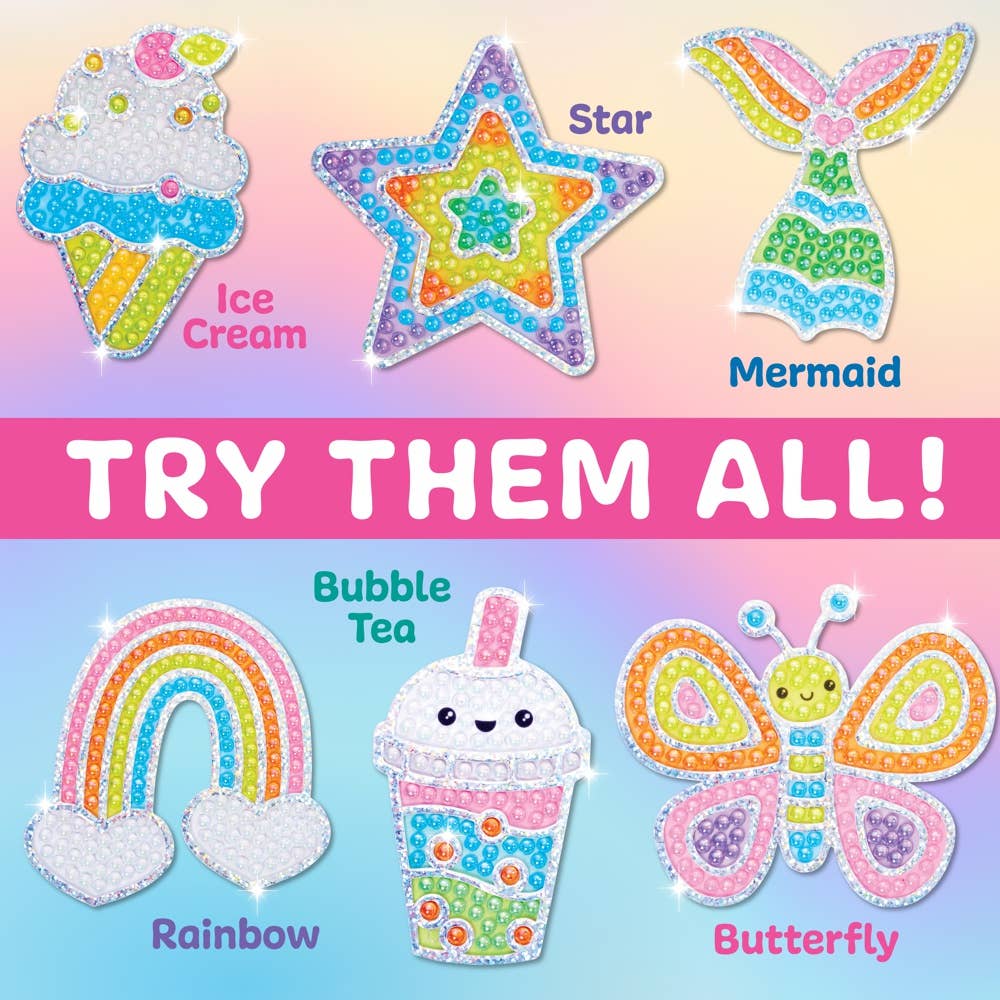Bubble Gems Super Sticker Diamond Painting Kits - Posh West Boutique