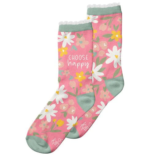 Karma Crew Socks in Adorable Prints! - Posh West Boutique