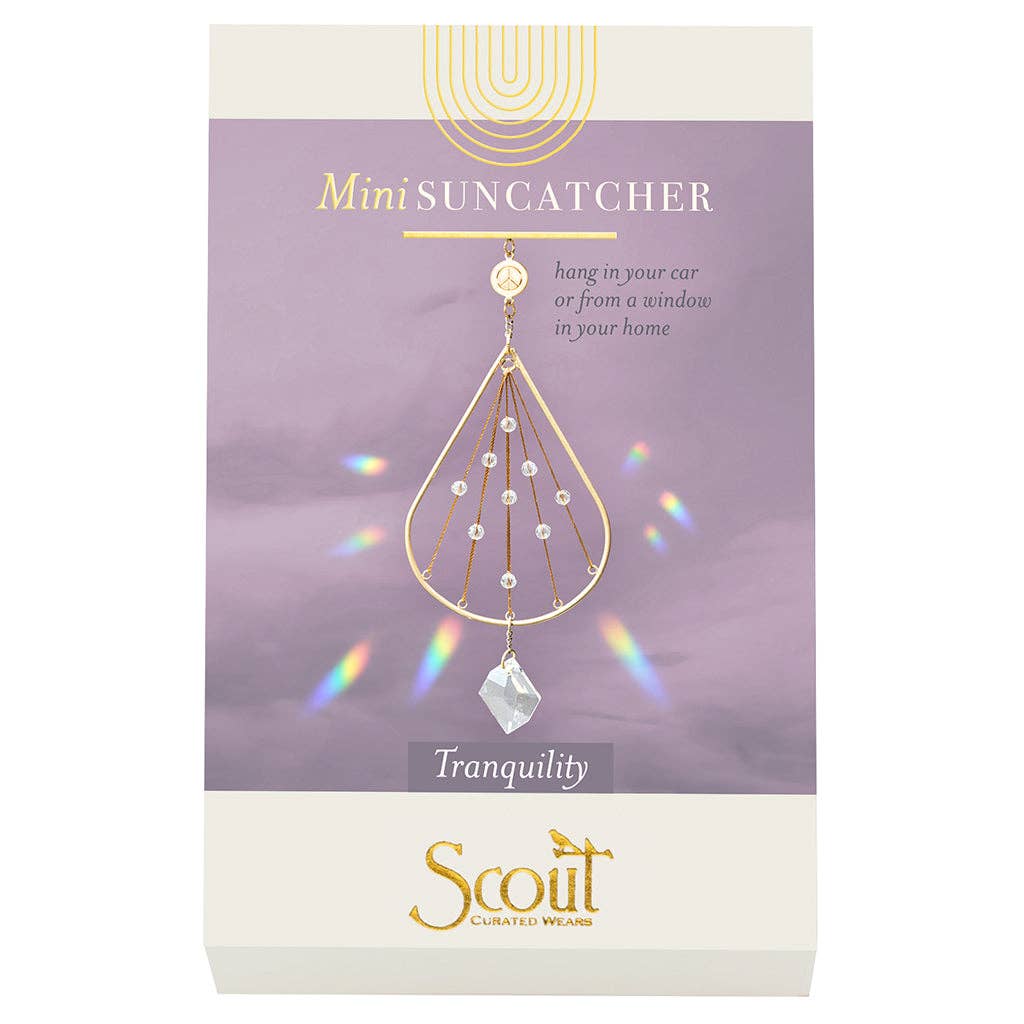 Mini Suncatcher - Peace/Tranquility - Posh West Boutique