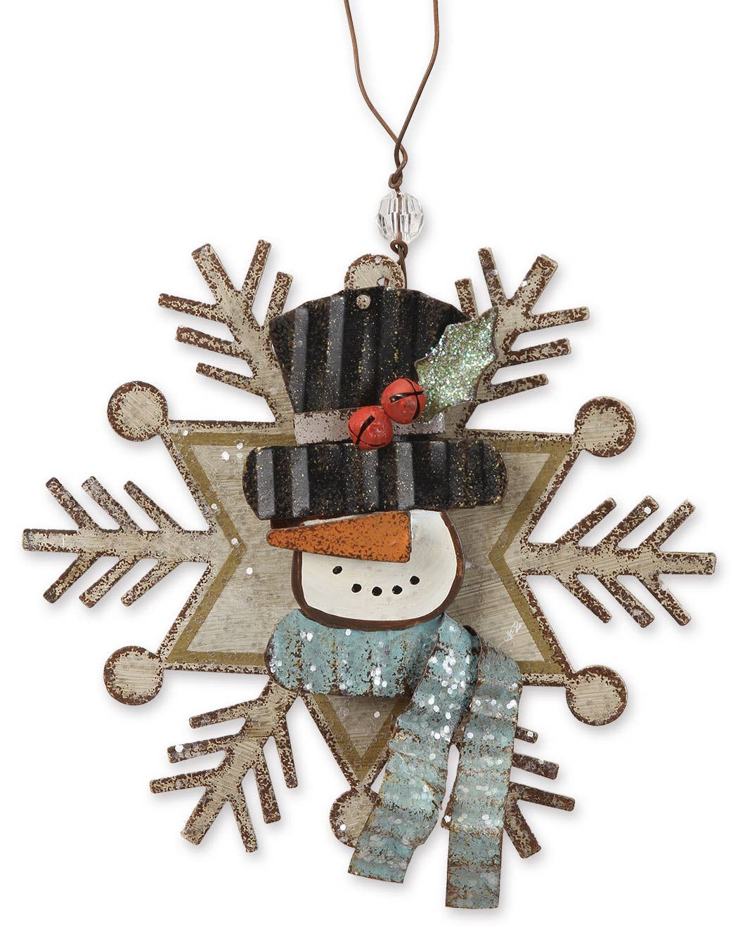 Snowman Ornament - Posh West Boutique