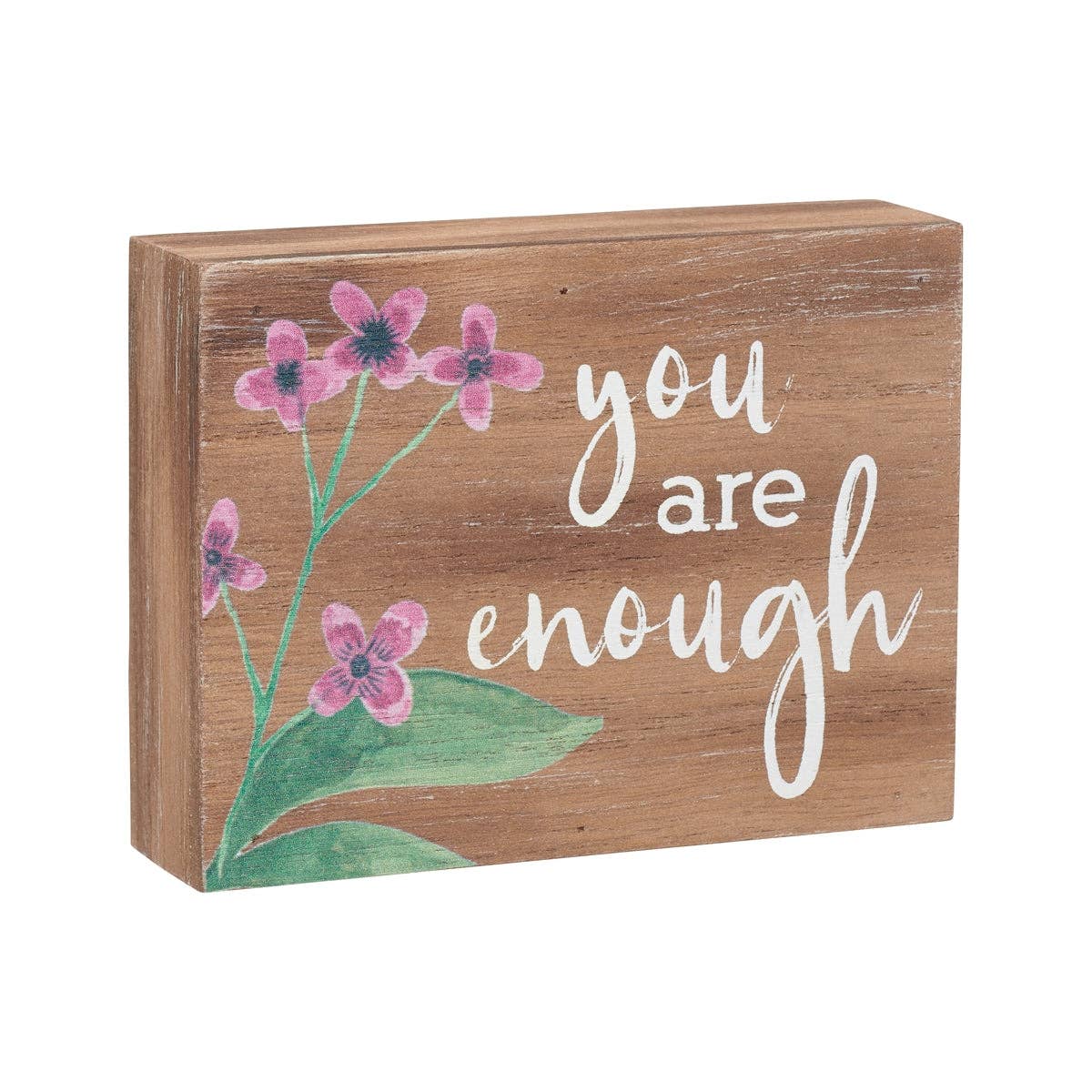 You Are Enough Block Sign - Posh West Boutique