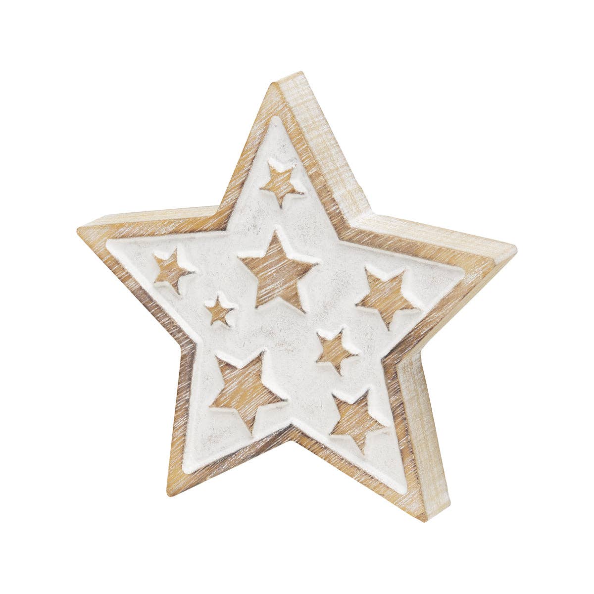 Multi-Star Carved Star - Posh West Boutique