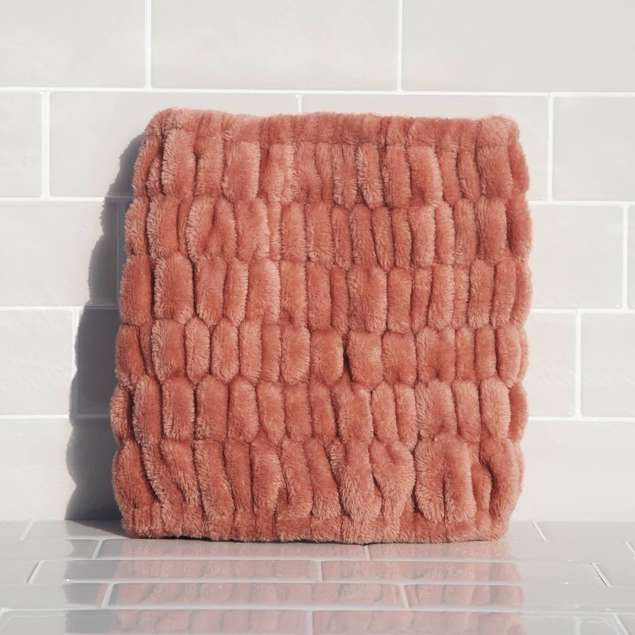 Dusty Rose Extra Wide Spa Headband - Posh West Boutique
