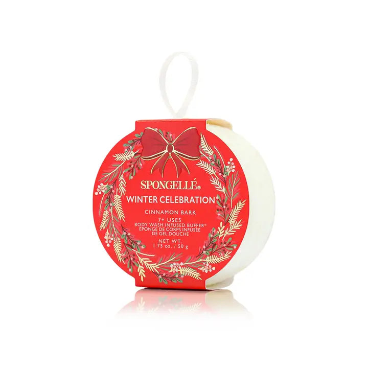 Spongelle Holiday Wreath Body Buffer - Posh West Boutique