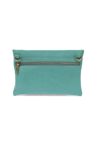 Turqoise Kiara Foldover Convertible Crossbody Purse - Posh West Boutique