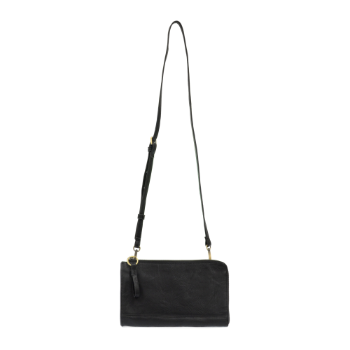 Black Karina Convertible Crossbody & Wallet - Posh West Boutique