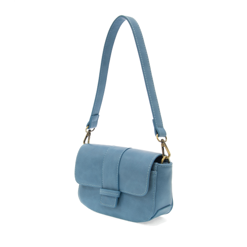 Tranquil Blue Becca Convertible Shoulder Bag - Posh West Boutique