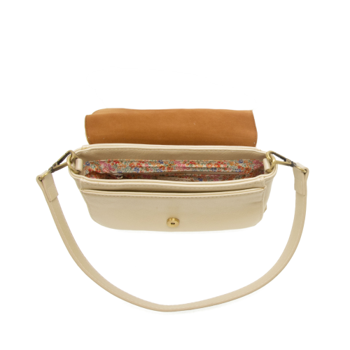 METALLIC PEARL BECCA BAGUETTE CONVERTIBLE CROSSBODY - Posh West Boutique