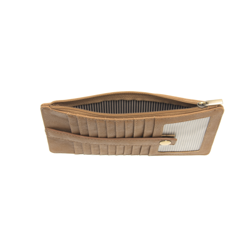 Taupe Kara Mini Wallet - Posh West Boutique